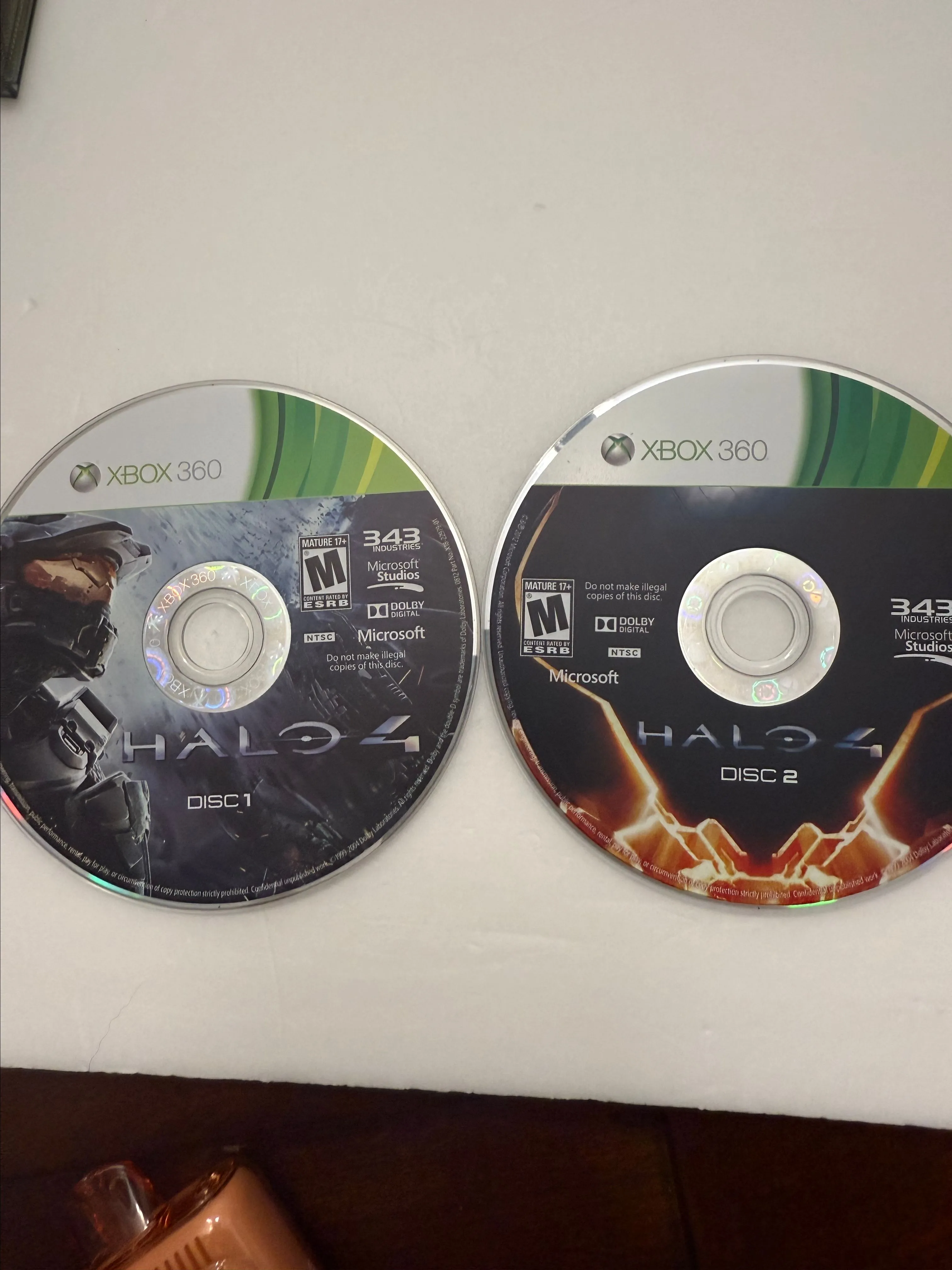 Product image for Halo 4 (Xbox 360, 2012) Disc 1 & 2 Only