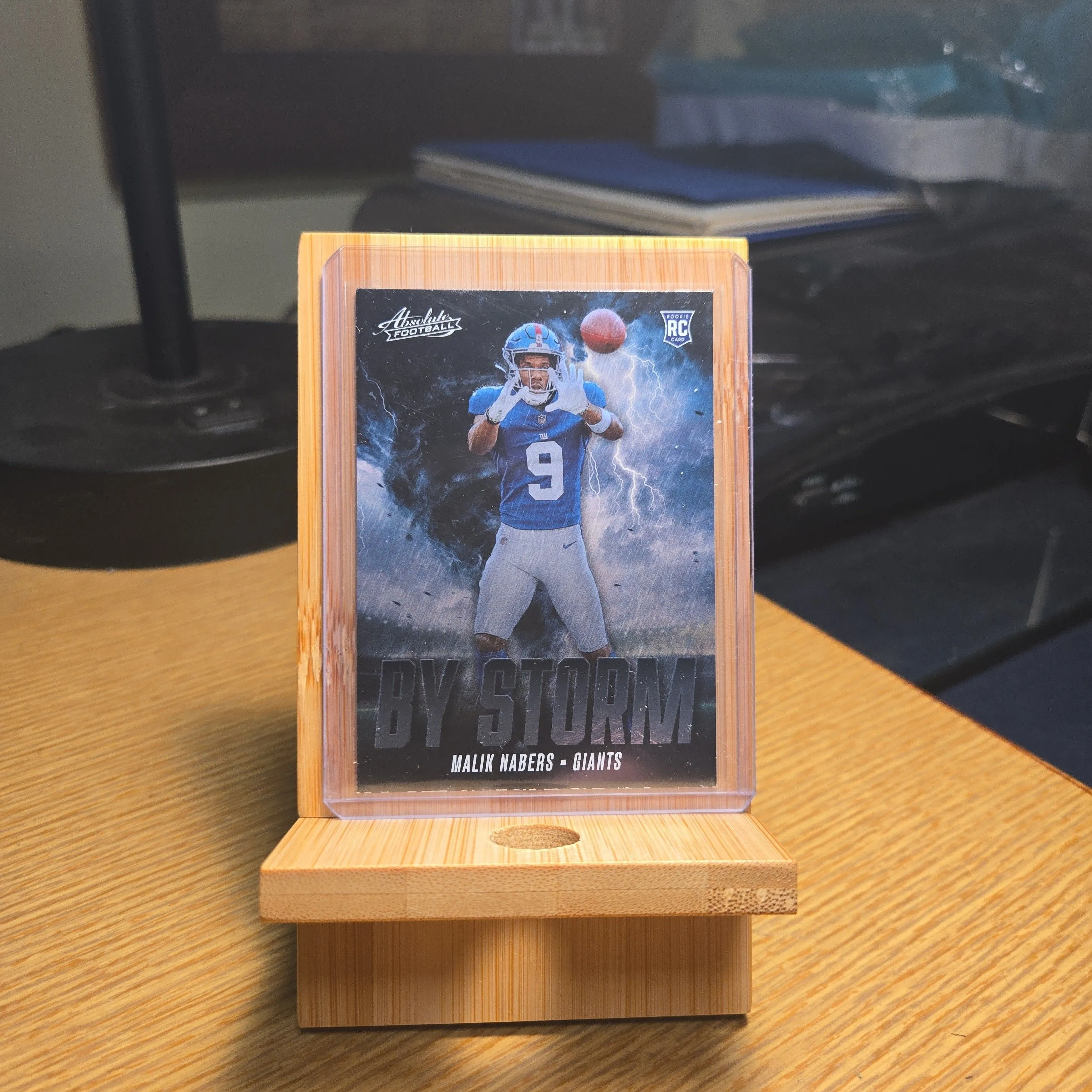 Product image for 2024 Panini Absolute By Storm Malik Nabers RC 