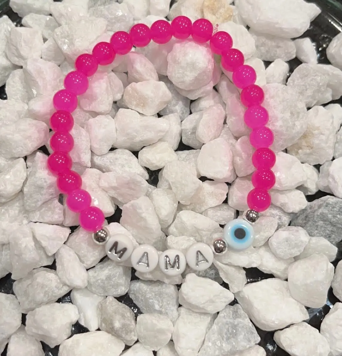 Product image for Hot pink MAMA bracelet 