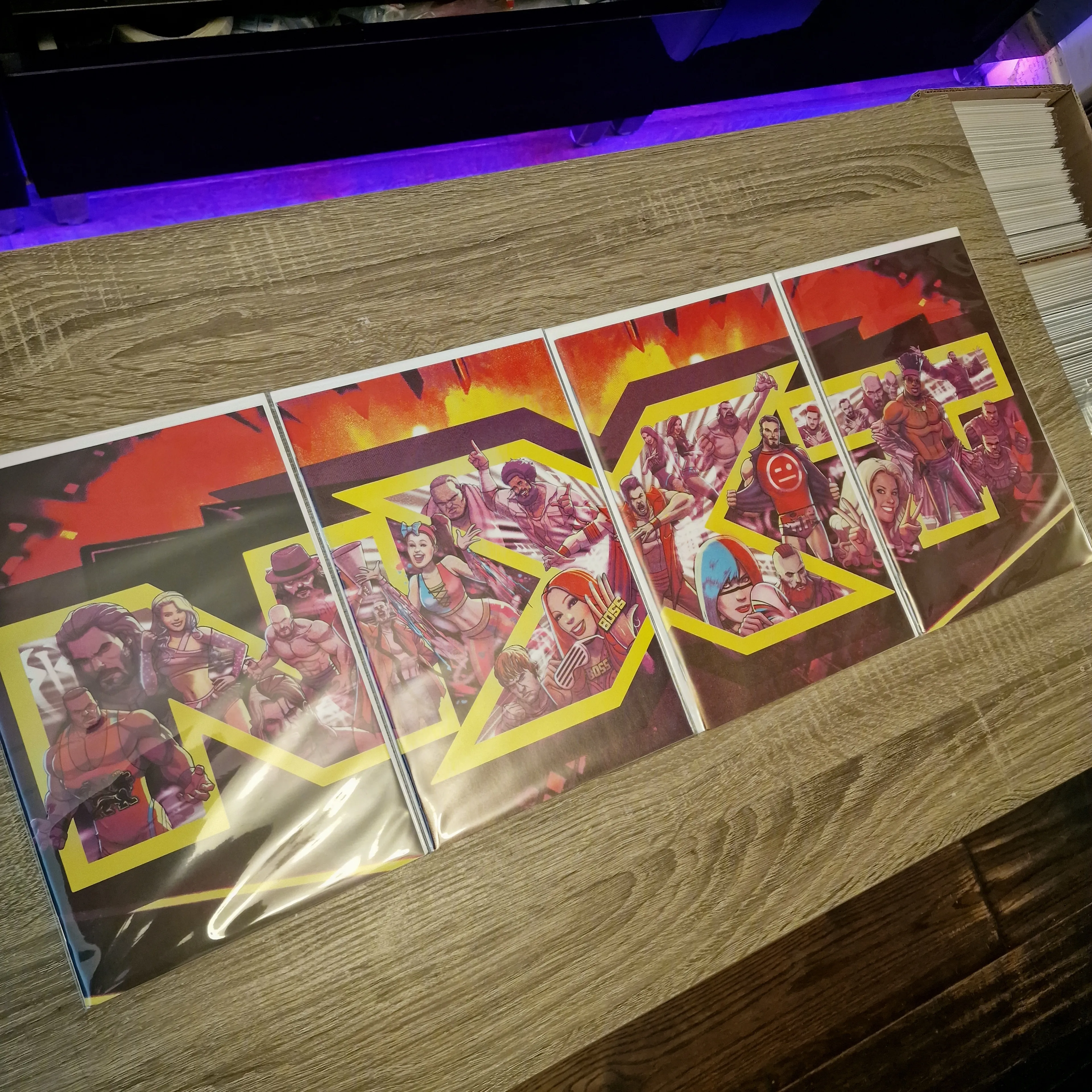 Product image for 01. WWE NXT TAKEOVER REDEMPTION #1 Subscription Variants Full Connecting Set 2018