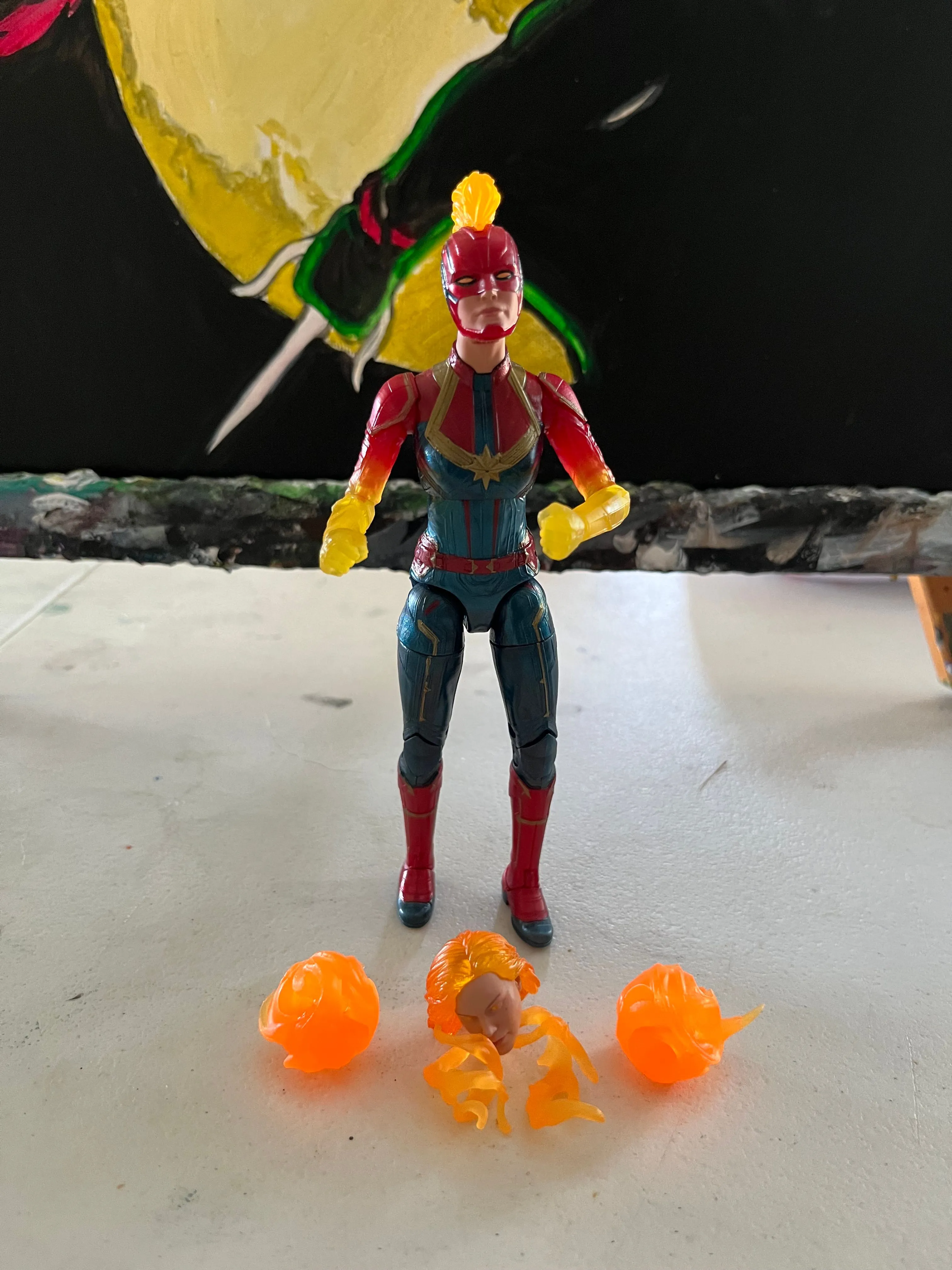 Product image for Captain Marvel Loose Figure ☄️