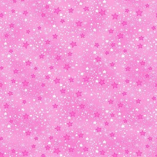 Product image for A.E. Nathan Pink Flannel with Star Pattern - By the Yard