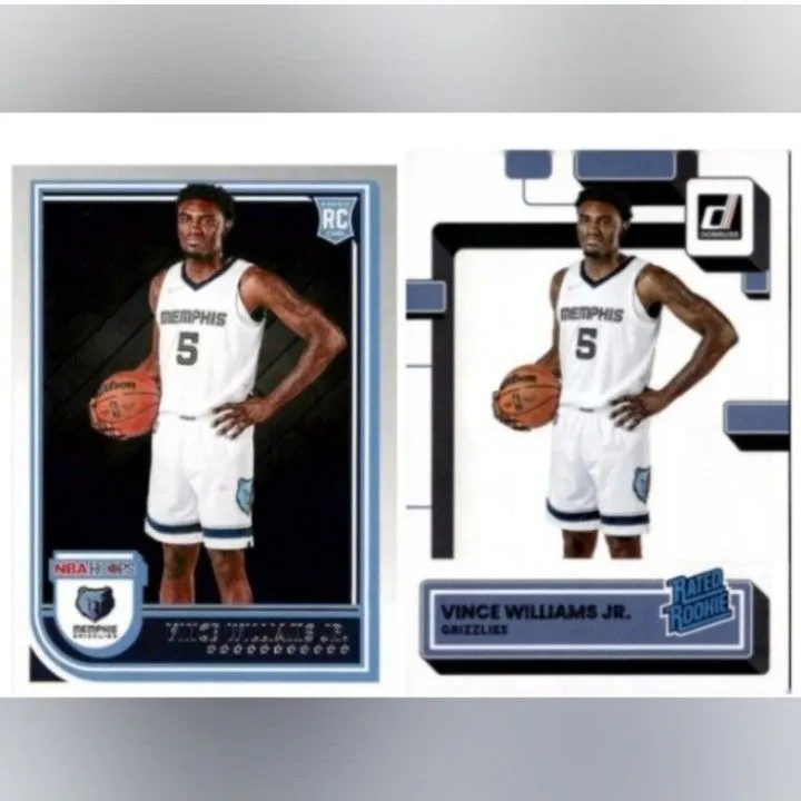 Product image for Vince Williams Jr 🏀 NBA Basketball Trading Cards Lot 🔥 Memphis Grizzlies