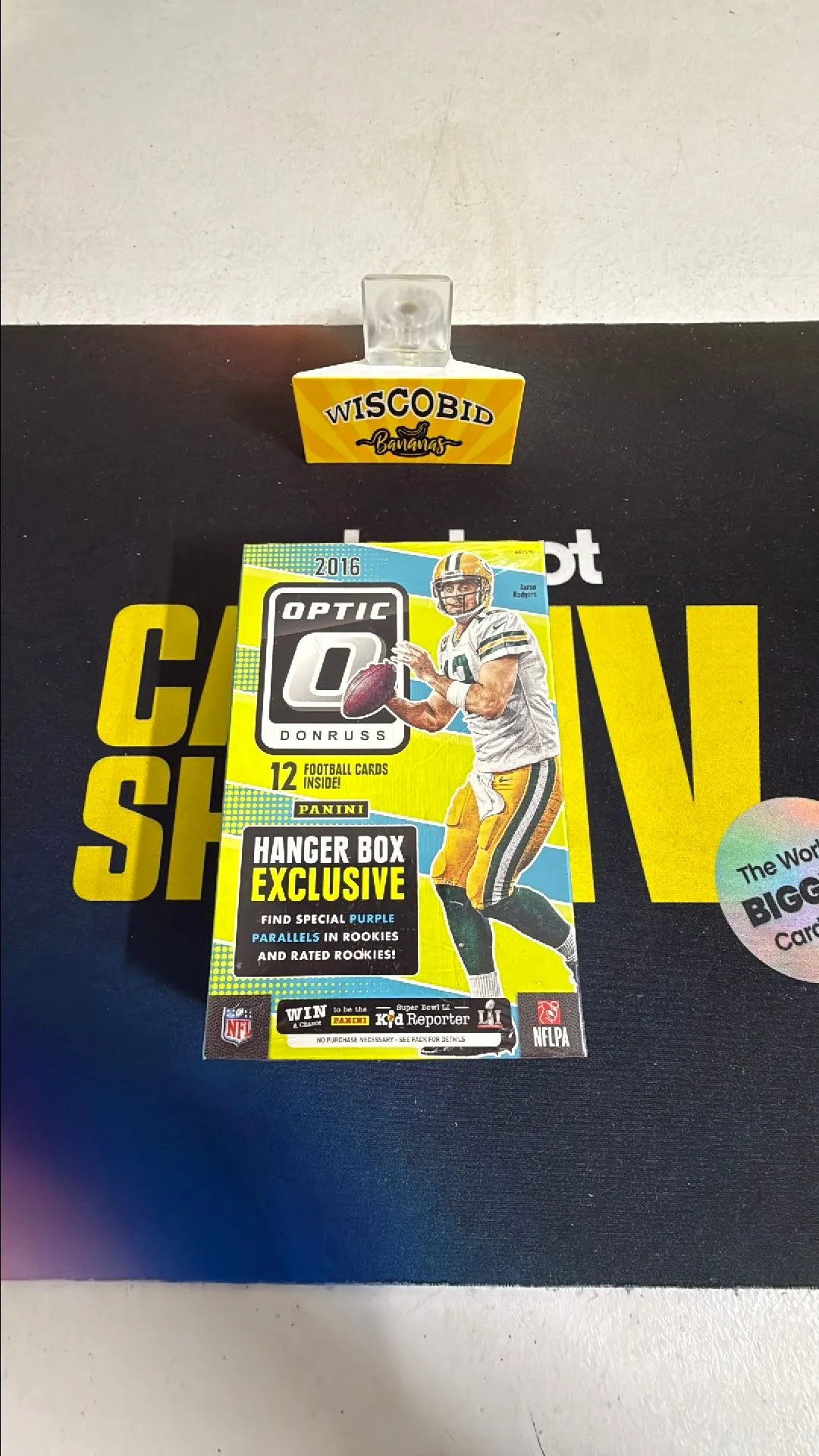 Product image for 2016 Panini Donruss Optic Football Hanger Box