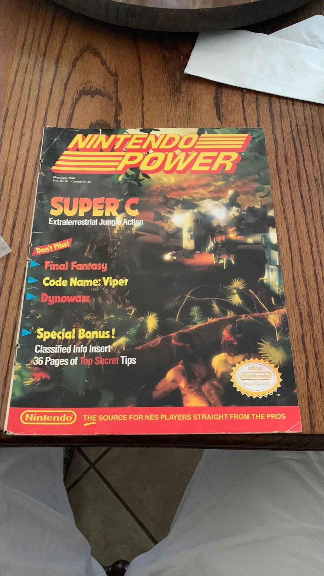 Product image for Nintendo Power may/June 1990