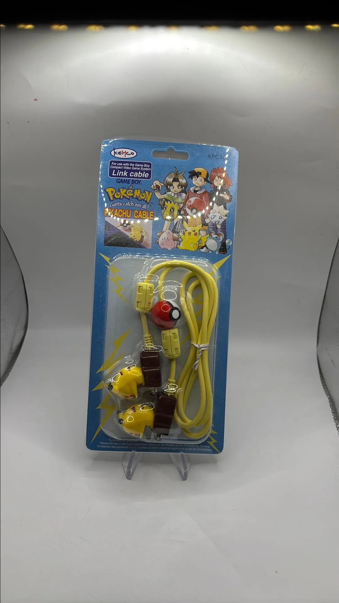 Product image for Kemco Pikachu Gameboy Link Cable
