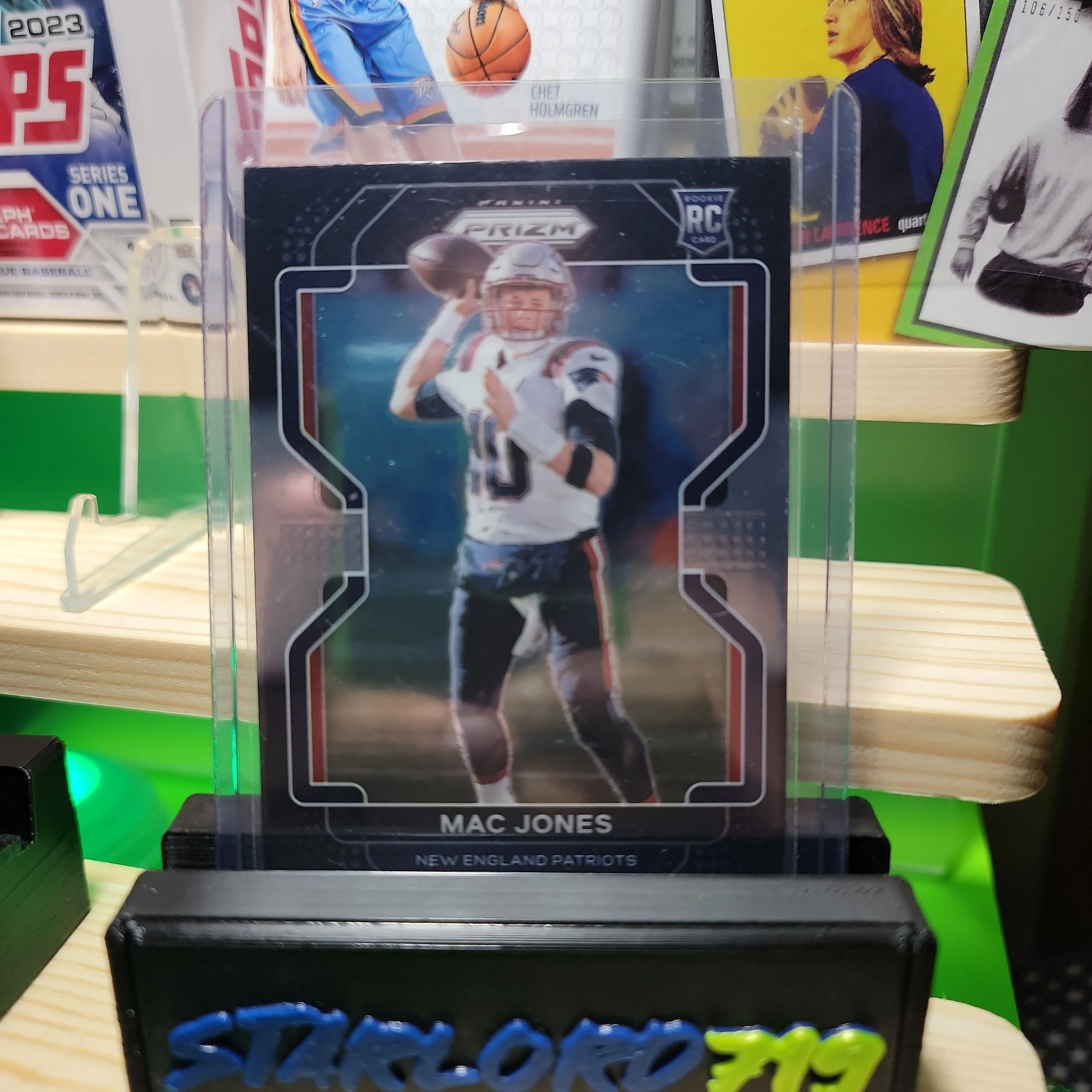 Product image for New England Patriots Mac Jones Prizim Black (MJ1)