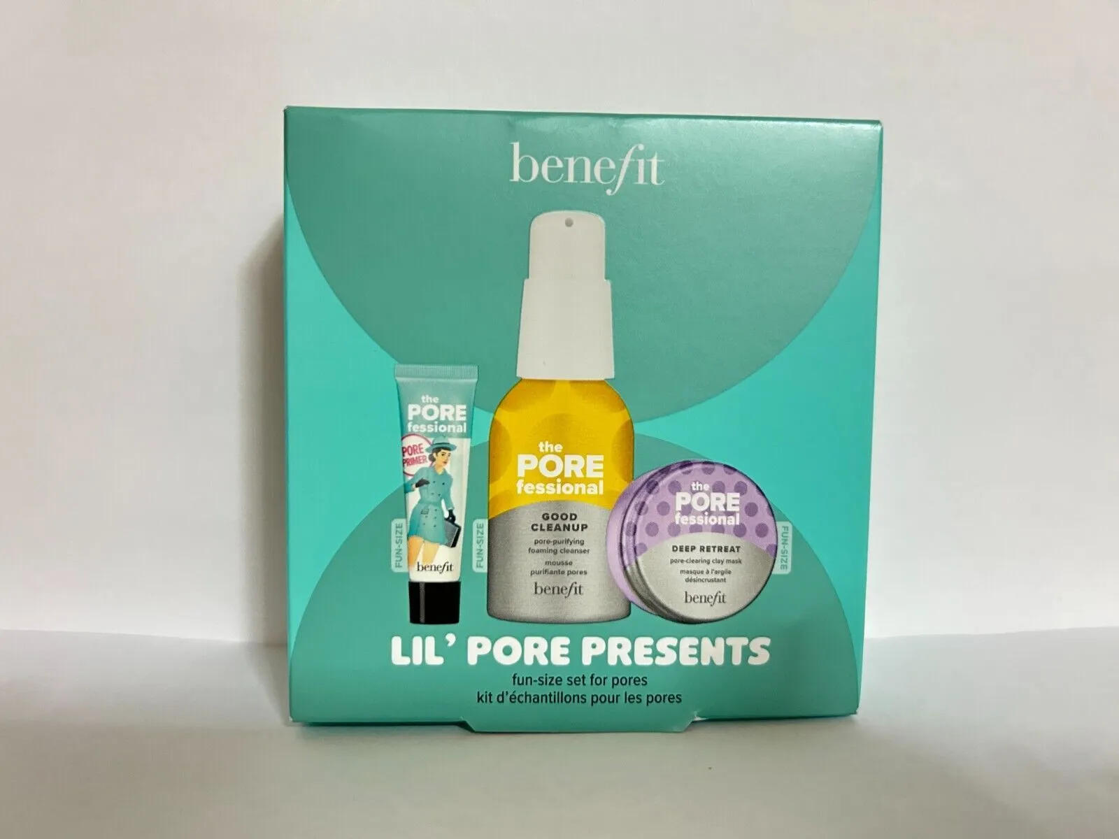 Product image for Benefit Porefessional 3 pcs Makeup Gift Set Kit NIB - (Primer, Cleanser, Mask)