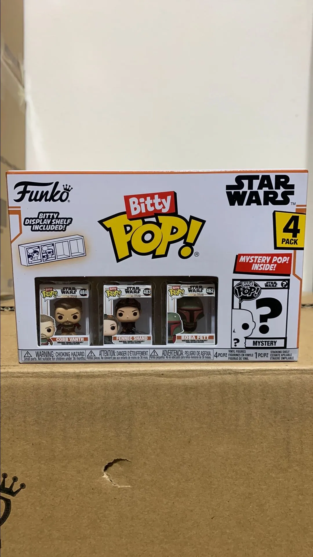 Product image for Bitty Pop! Star Wars Cobb Vanth 4 Pack