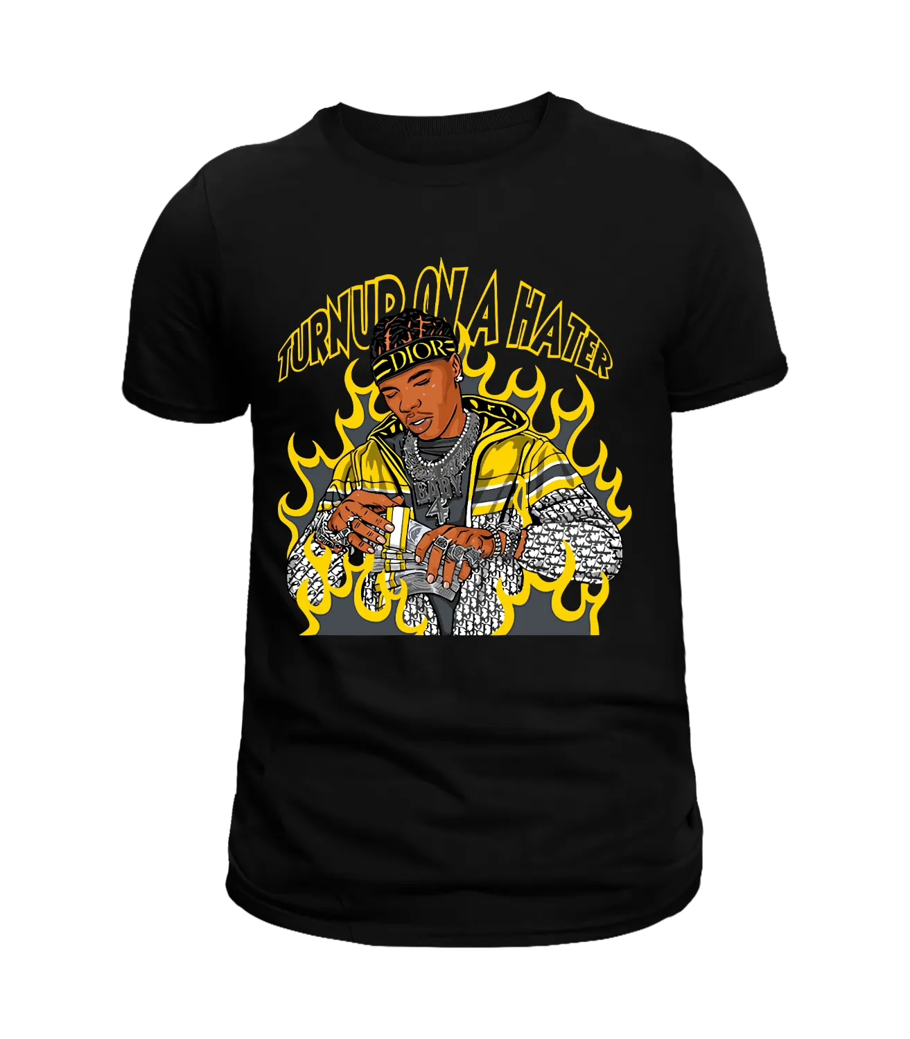 Product image for Turn Up On A Hater tee