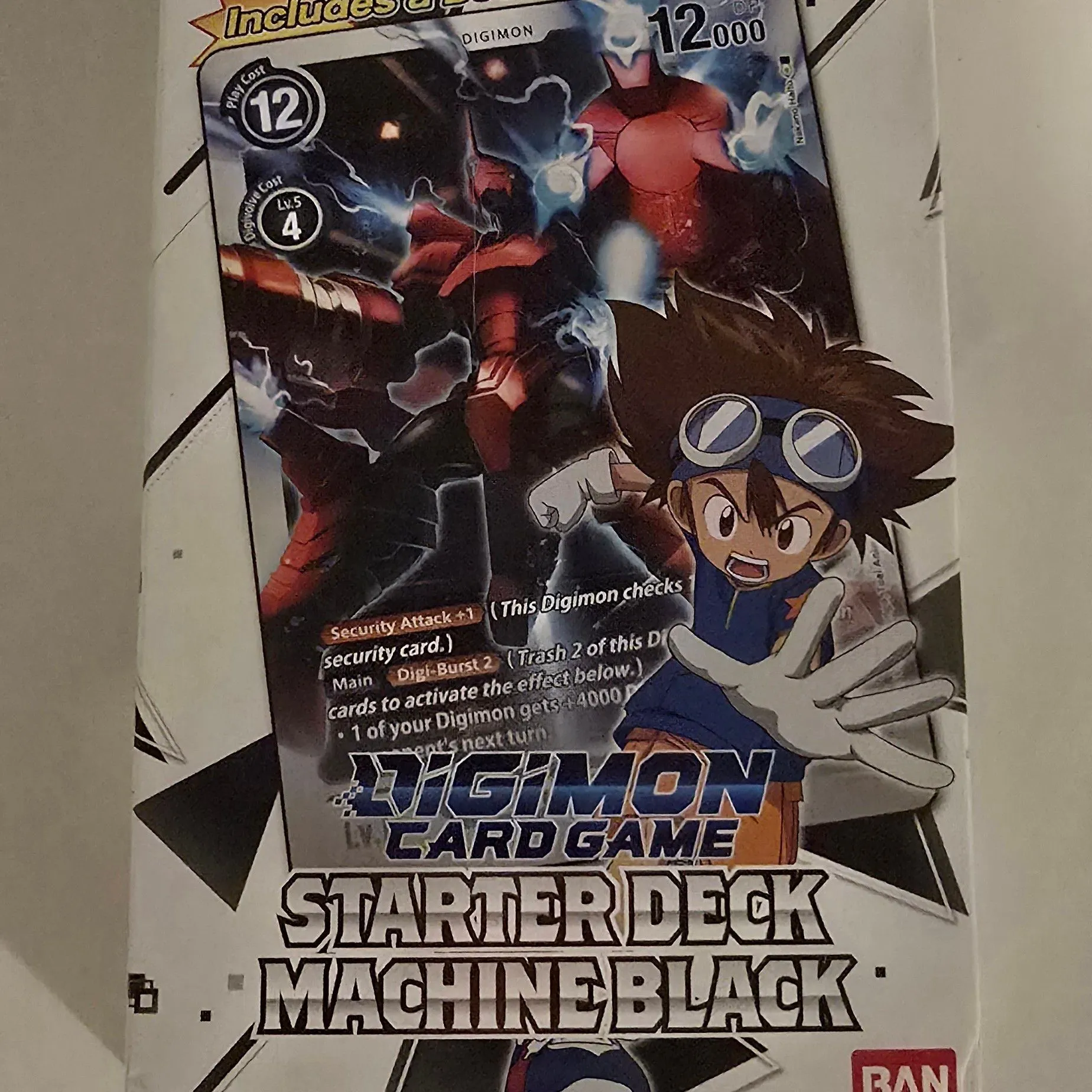 Product image for digimon starter deck machine black