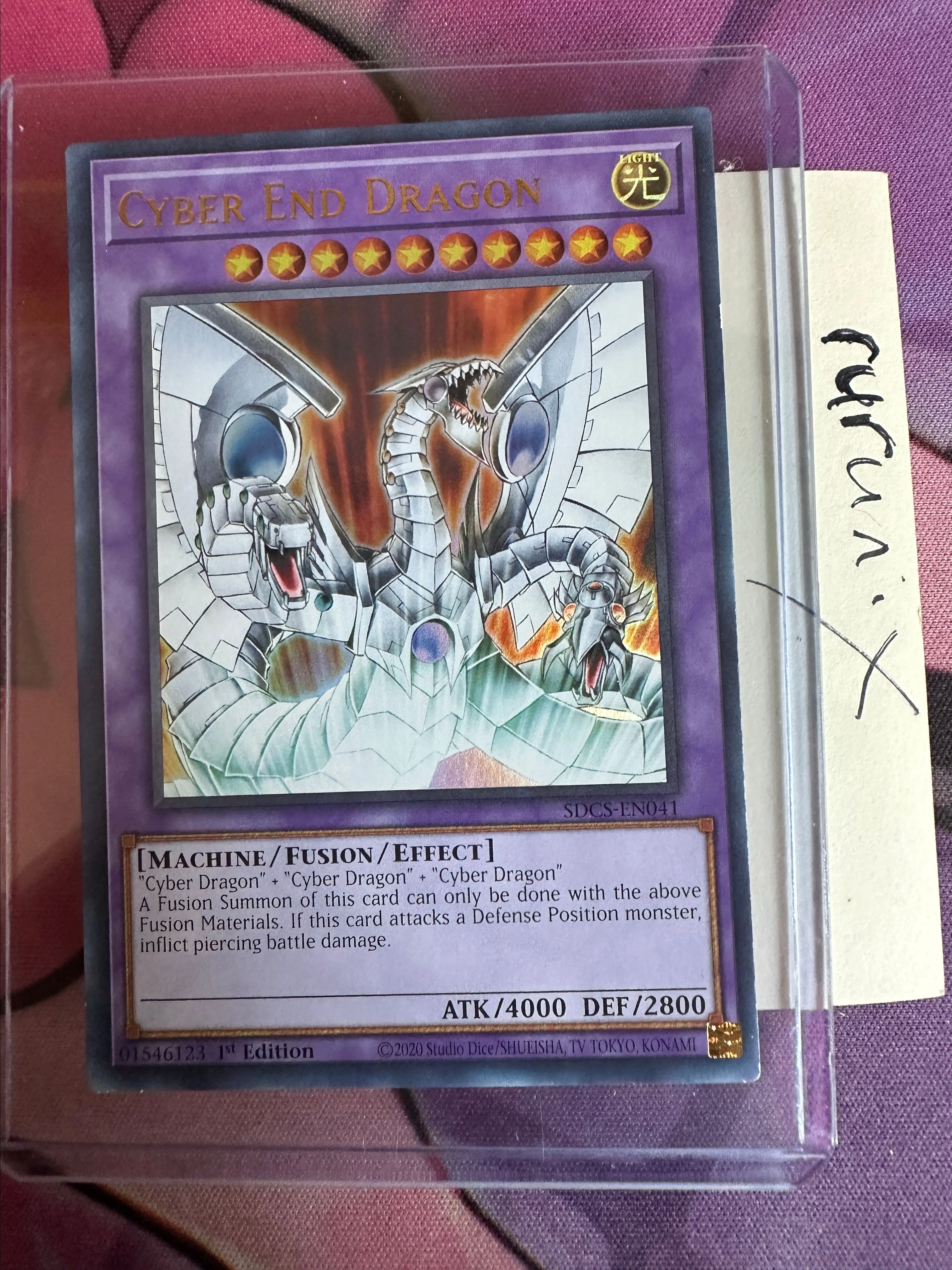 Yugioh Cyber End Dragon SDCS-EN041 Ultra Rare Structure Deck: Cyber Strike  (SDCS)  Whatnot: Shop, Sell, Connect