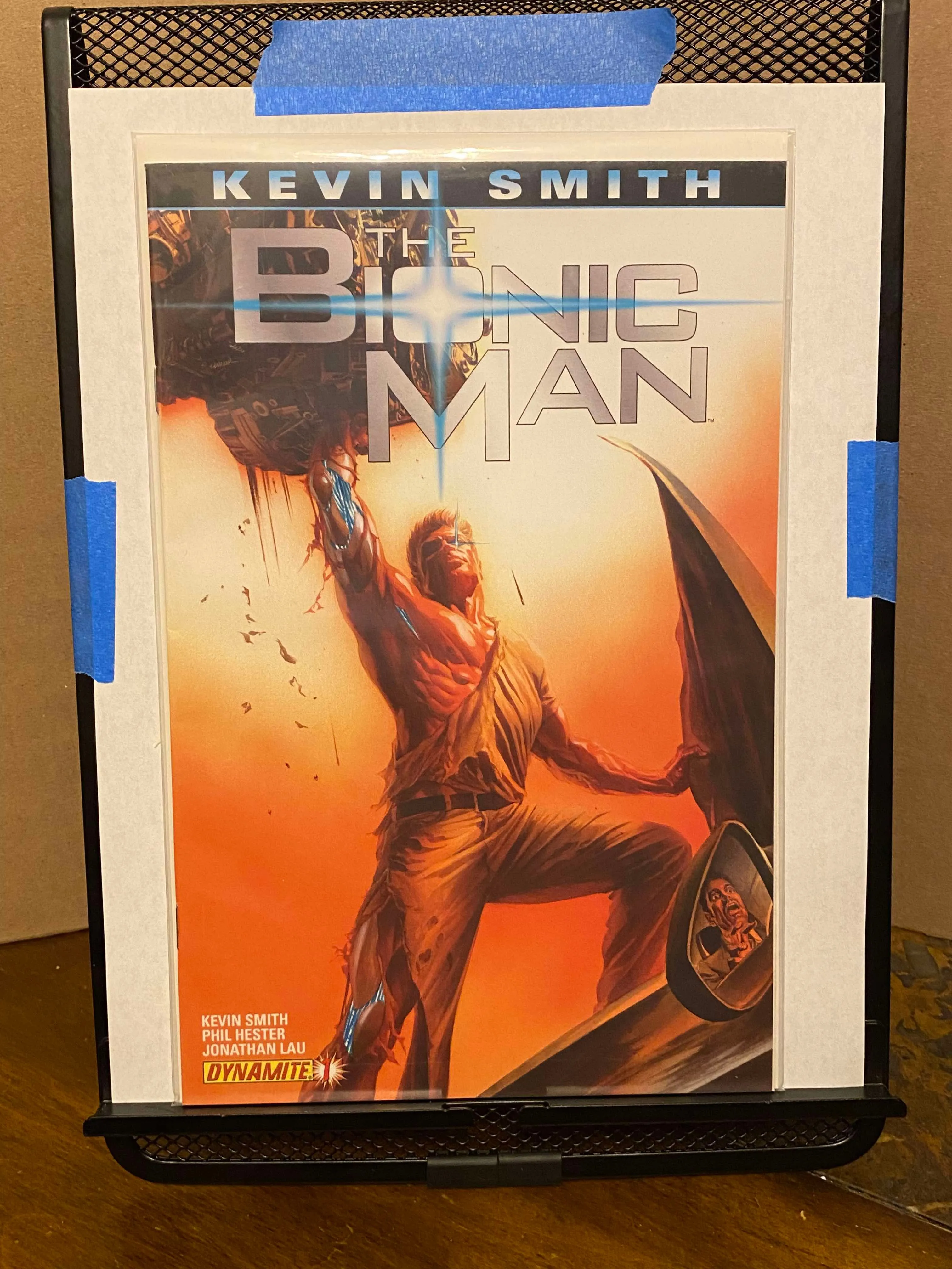 Product image for 1 THE BIONIC MAN MID GRADE 1ST APP DYNAMITE ENTERTAINMENT COMIC BOOK