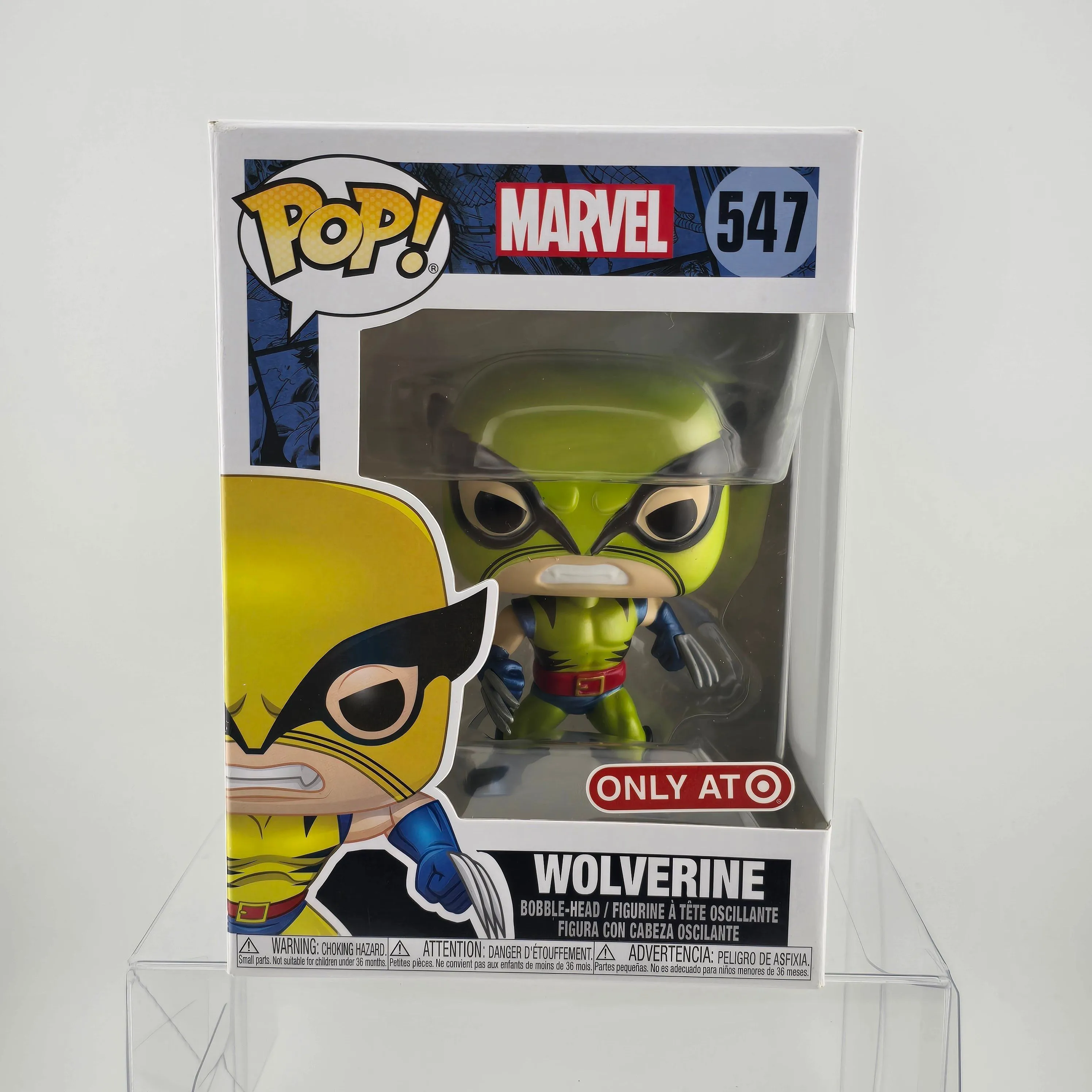Product image for Marvel - Wolverine (Metallic) Target Exclusive Funko Pop 547