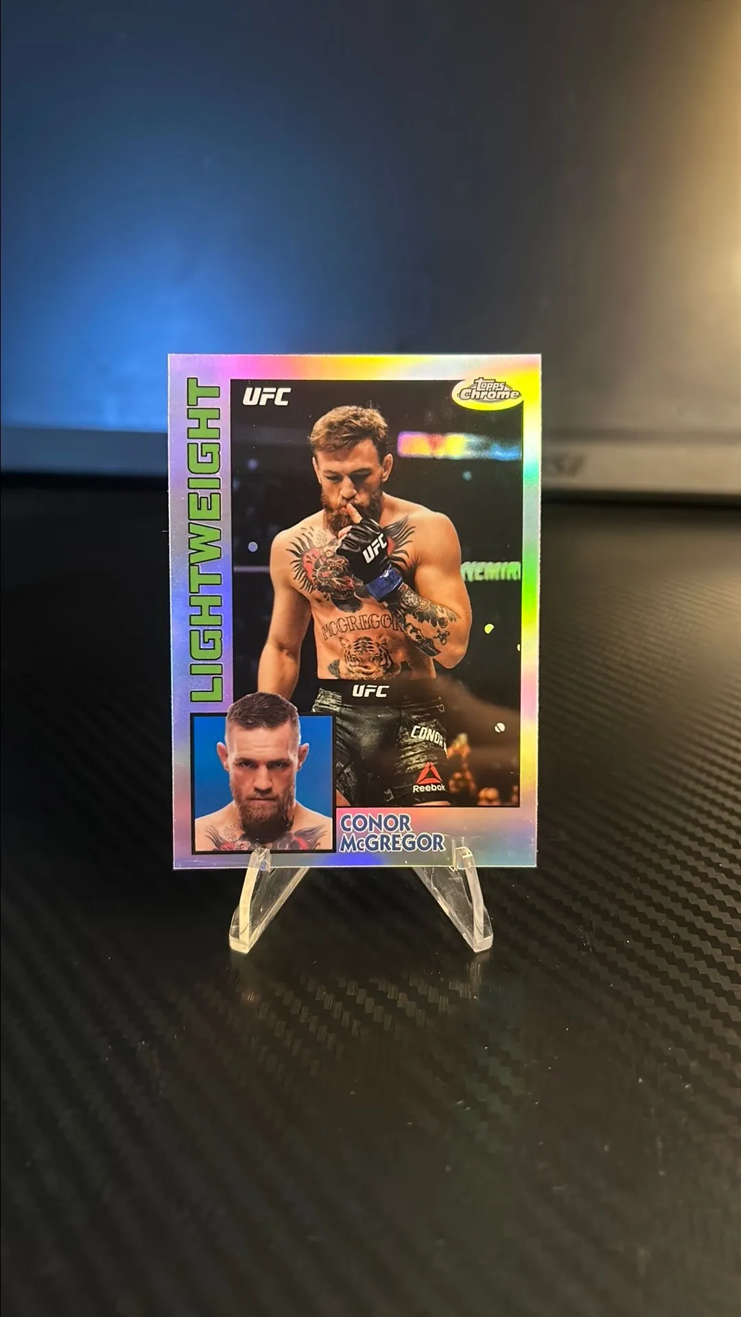 Product image for 2019 Topps Chrome Conor McGregor 1984 Insert