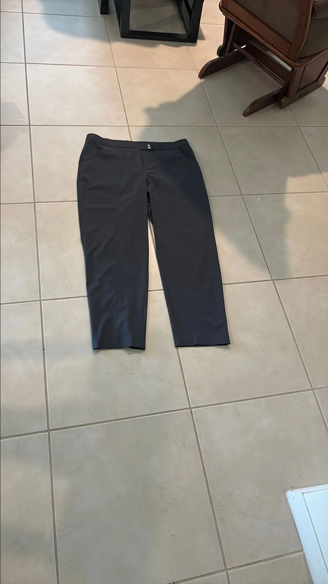 Product image for ZEnergy by Chicos dry fit sz 3 XL gray pants dry fit