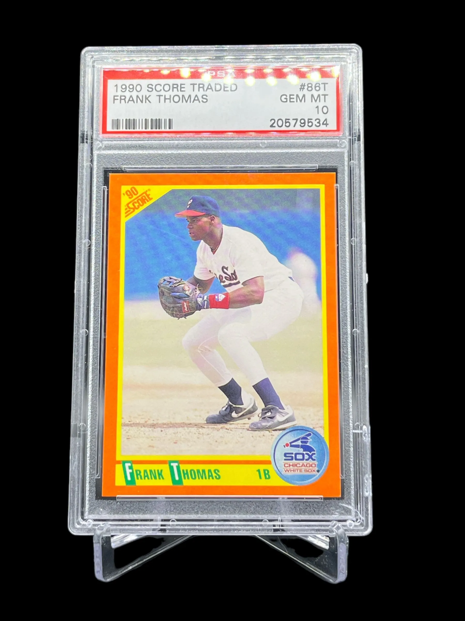 Product image for 1990 Score Traded Frank Thomas ROOKIE #86T PSA 10 GEM MINT