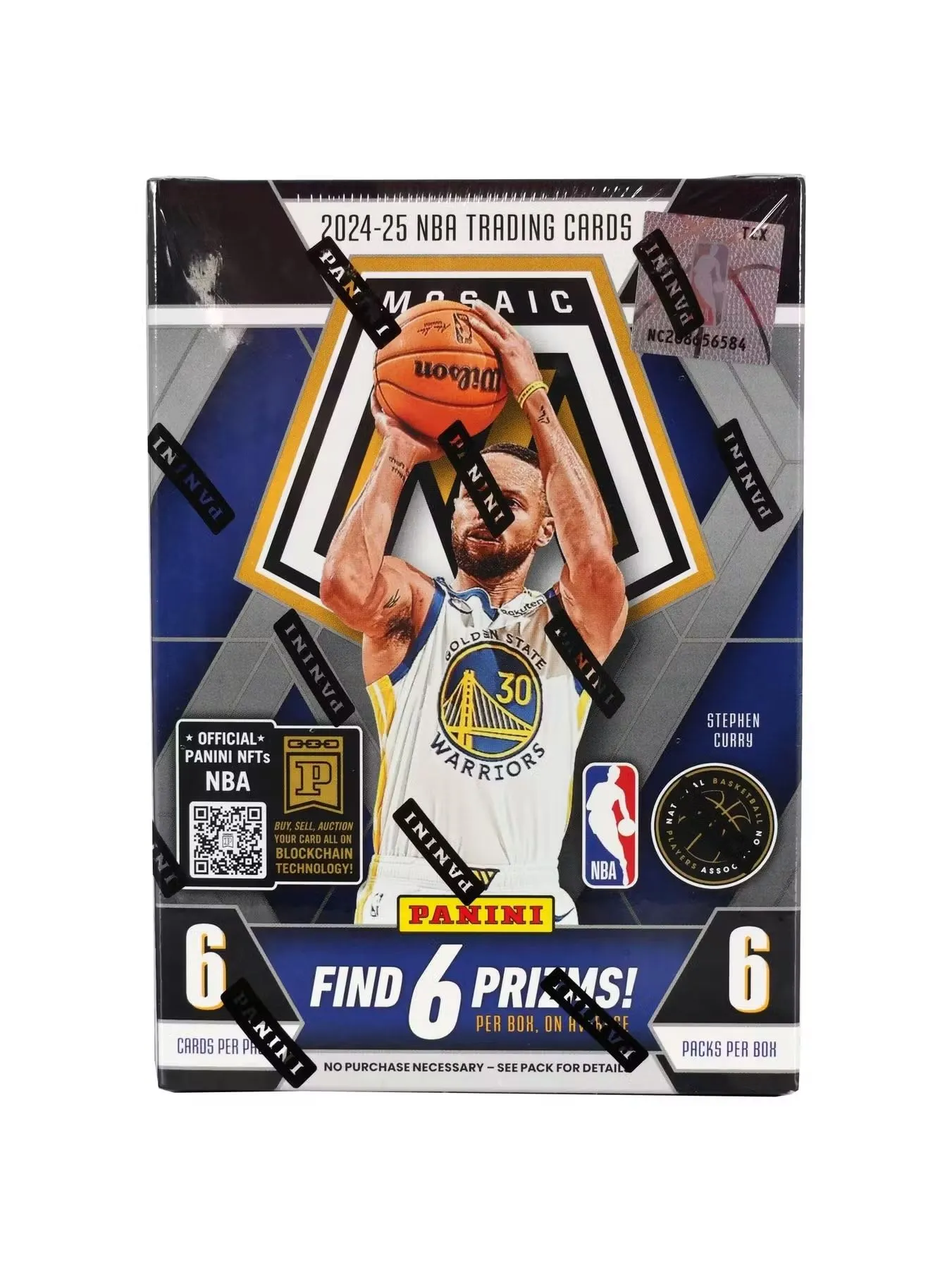 Product image for 2024-25 Mosaic Basketball NBA Blaster Pack - 1 Pack