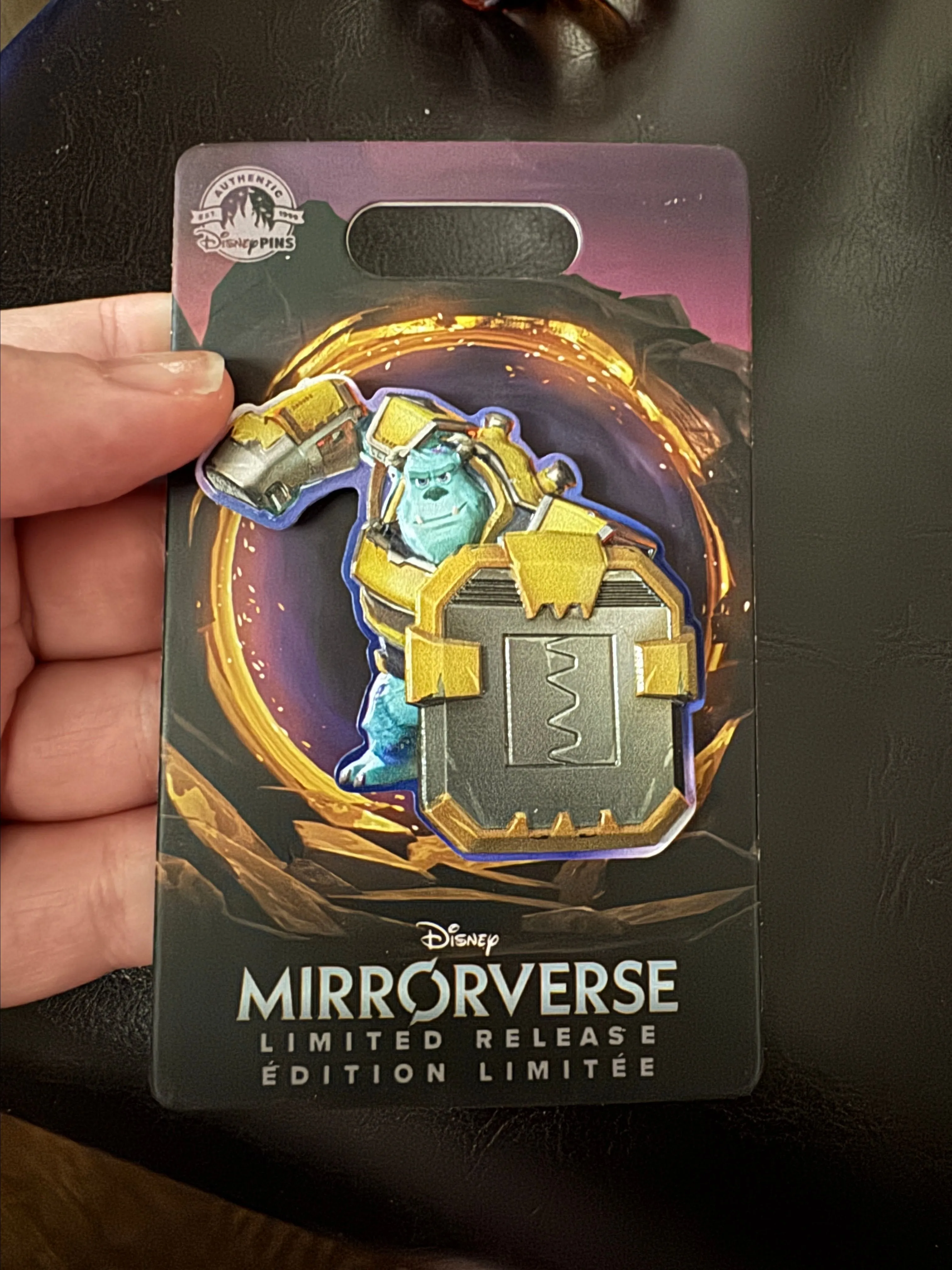 Product image for Walt Disney Parks Mirrorverse LR Pin Monster's Inc Sulley