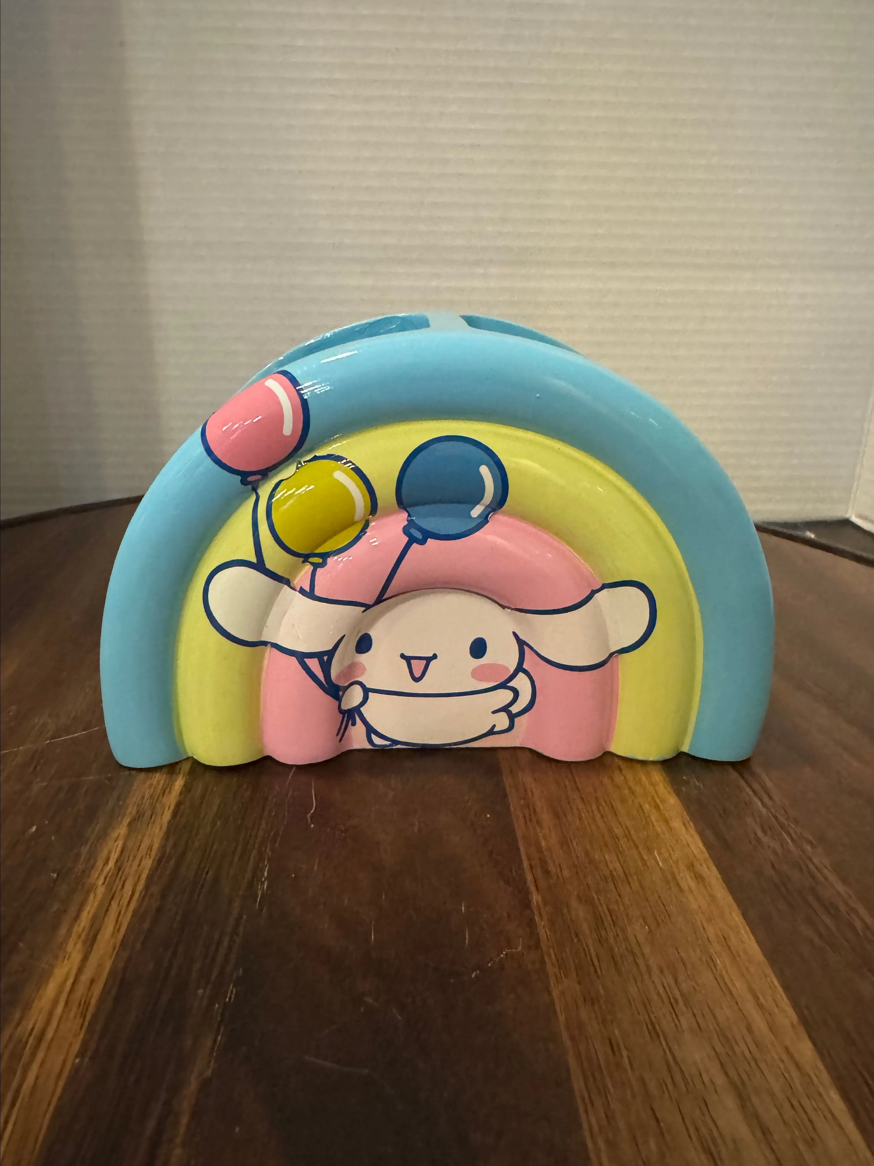 Product image for Sanrio cinnamoroll ceramic rainbow toothbrush holder