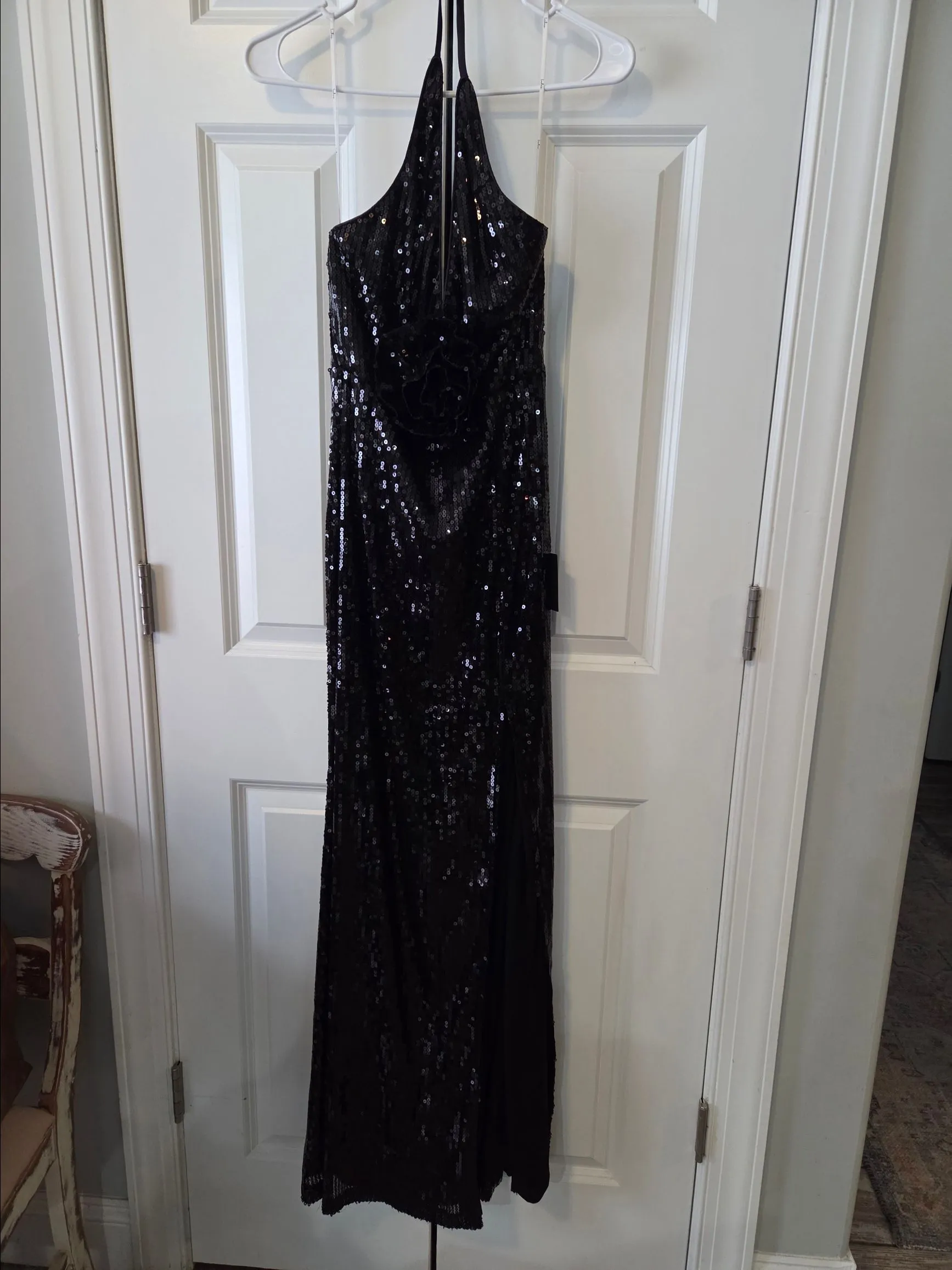 slim fit dress slacks Zapaka Women Sparkly Purple Sequin Tight Short Homecoming Dress Spaghetti Straps Backless Cocktail Dress main image 1