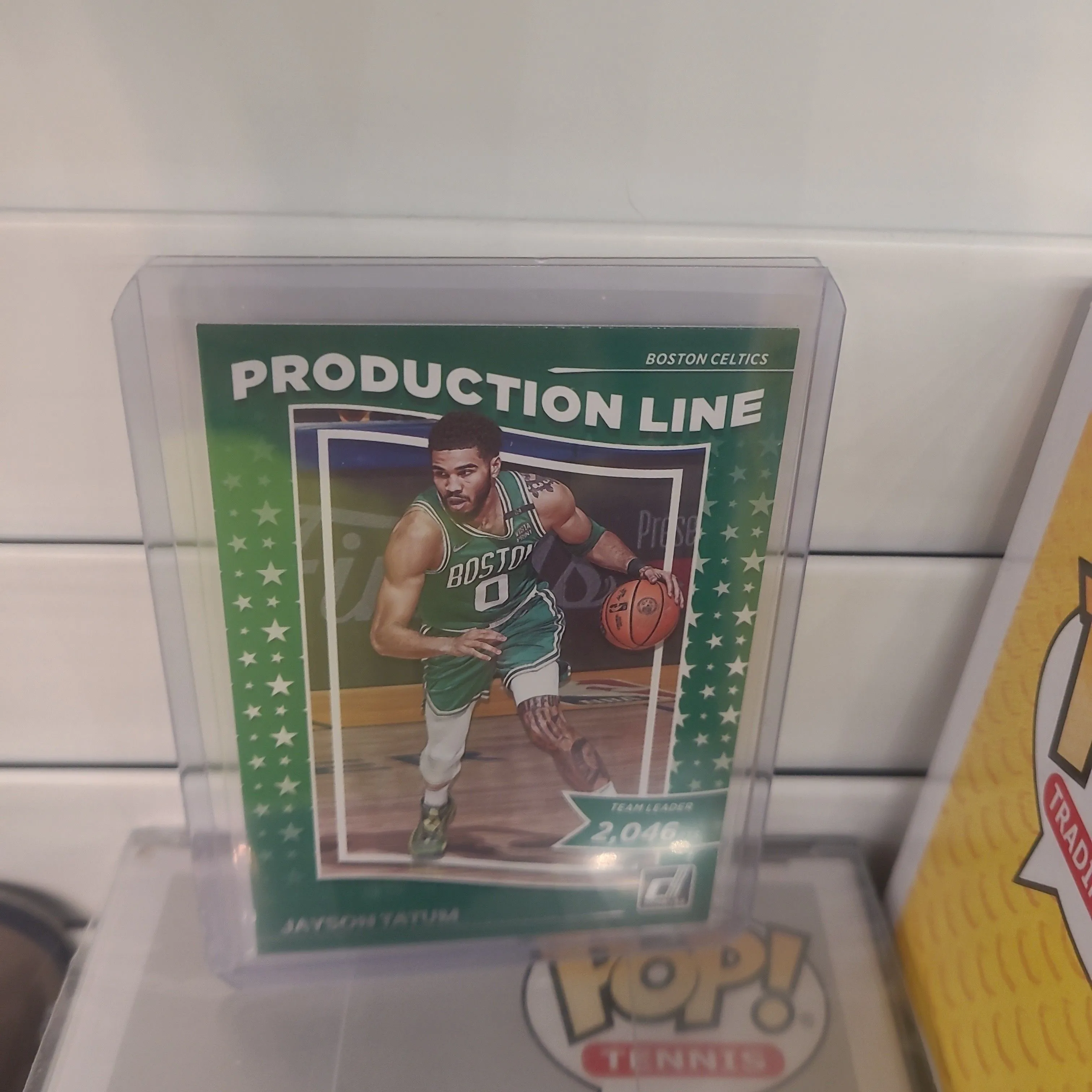Product image for 2022-23 DonRuss Jayson Tatum No. 10 Production Line