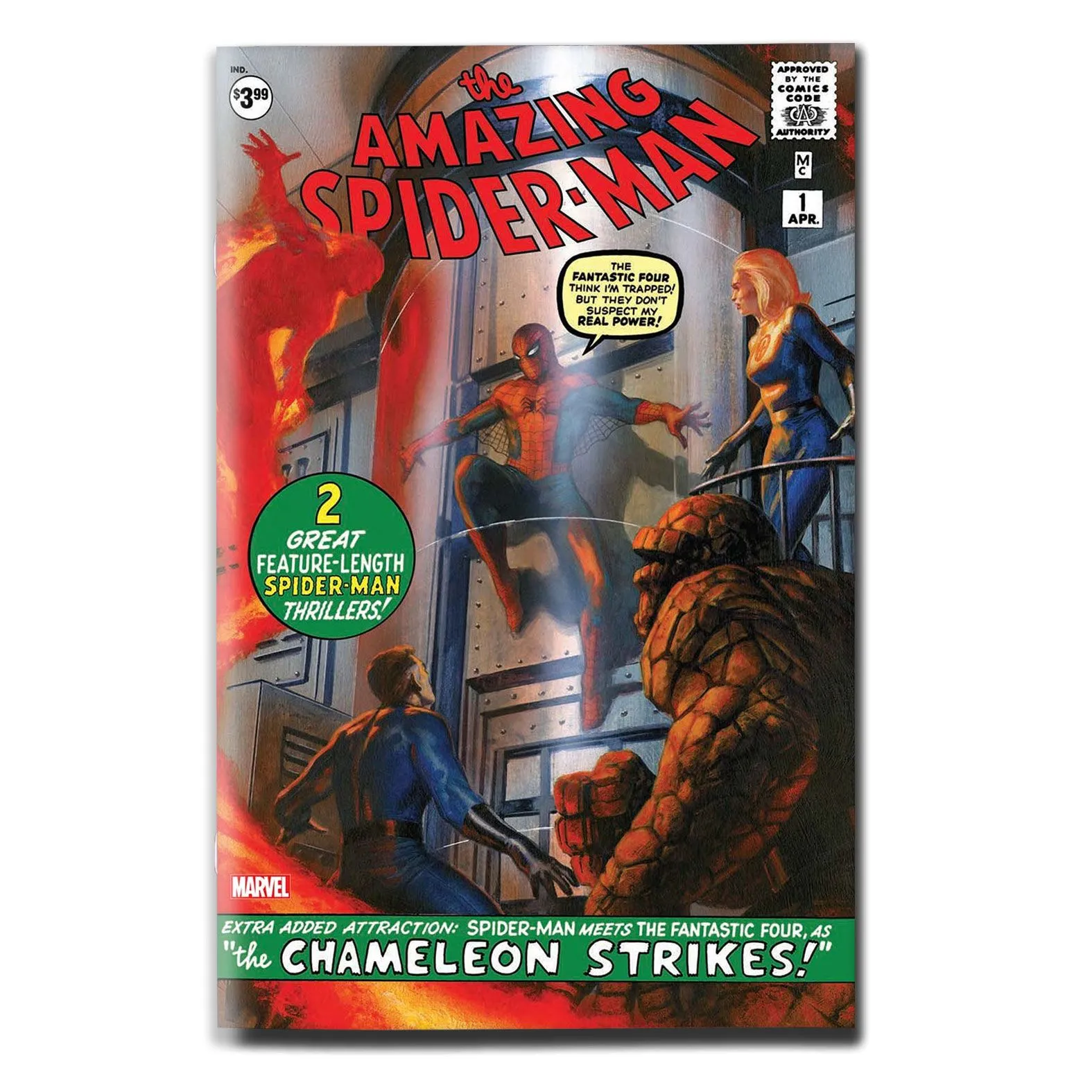Product image for Amazing Spider-Man #1 (Trade Edition) | Gabriele Dell'Otto Variant