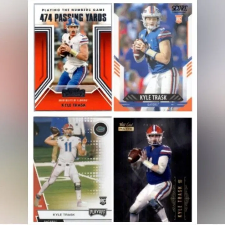 Product image for Kyle Trask 🏈 NFL Football Trading Cards Lot 🔥 Tampa Bay Buccaneers