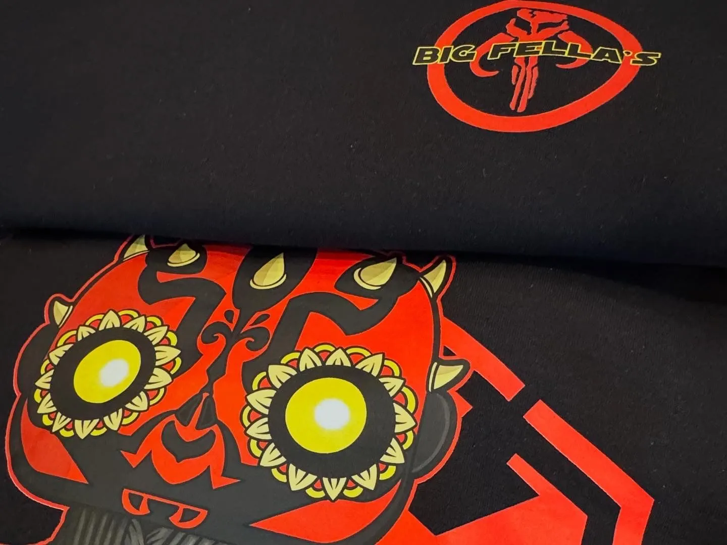 Product image for BIG FELLA'S Darth Maul Sith MERCH Hoodie (SMALL-4XL)