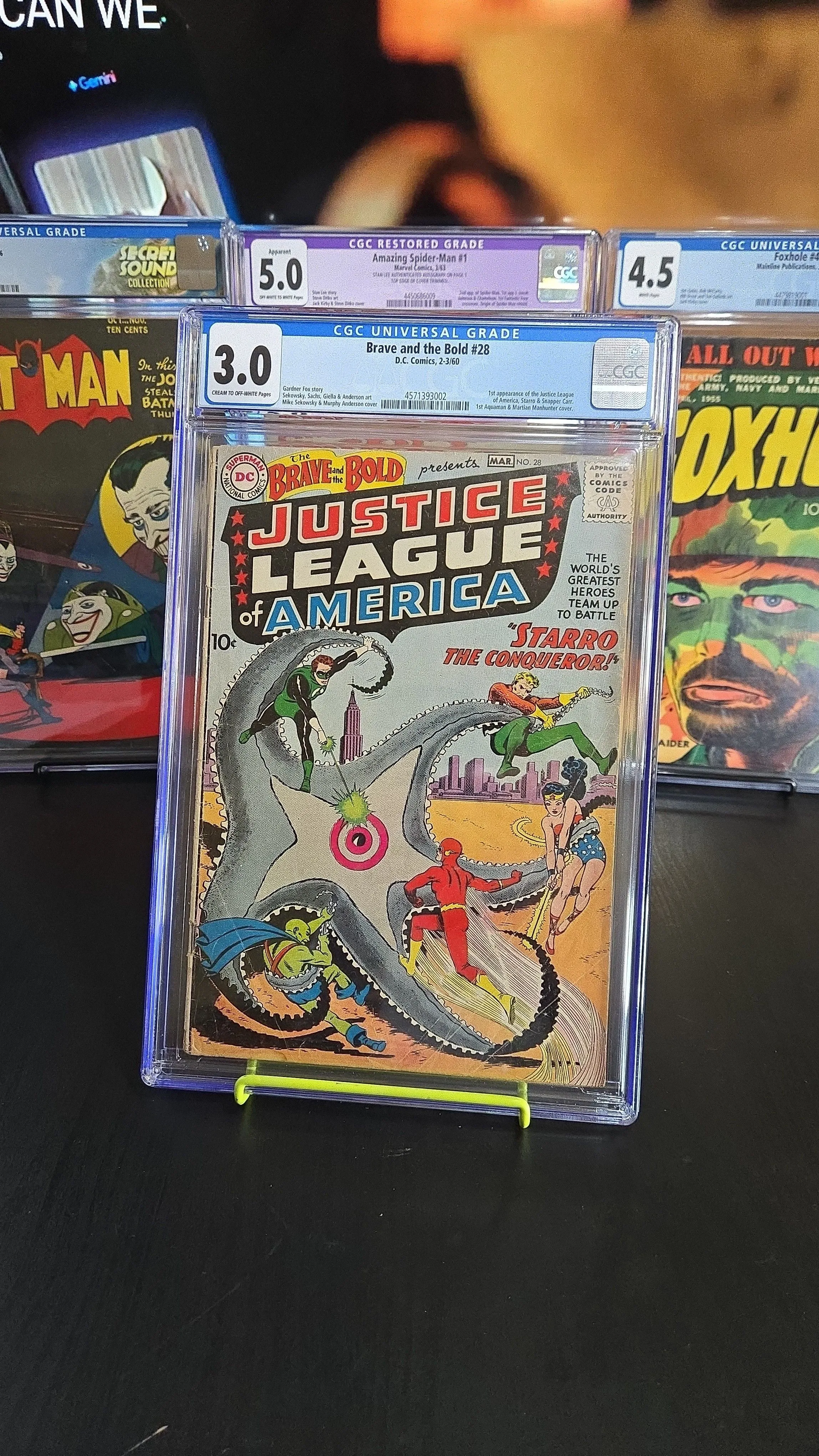 Product image for Brave and the Bold #28 (1960) 1st Appearance Justice League of America