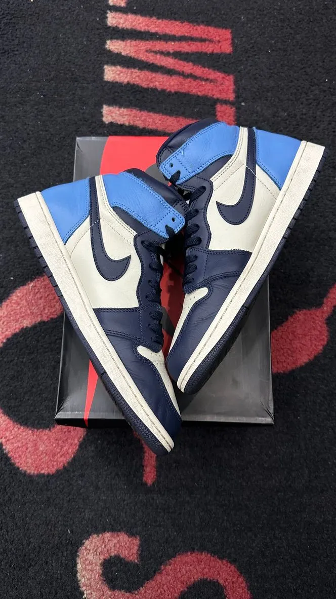 Product image for Pre-Loved Air Jordan 1 Retro Hi "Obsidian UNC" Sz11