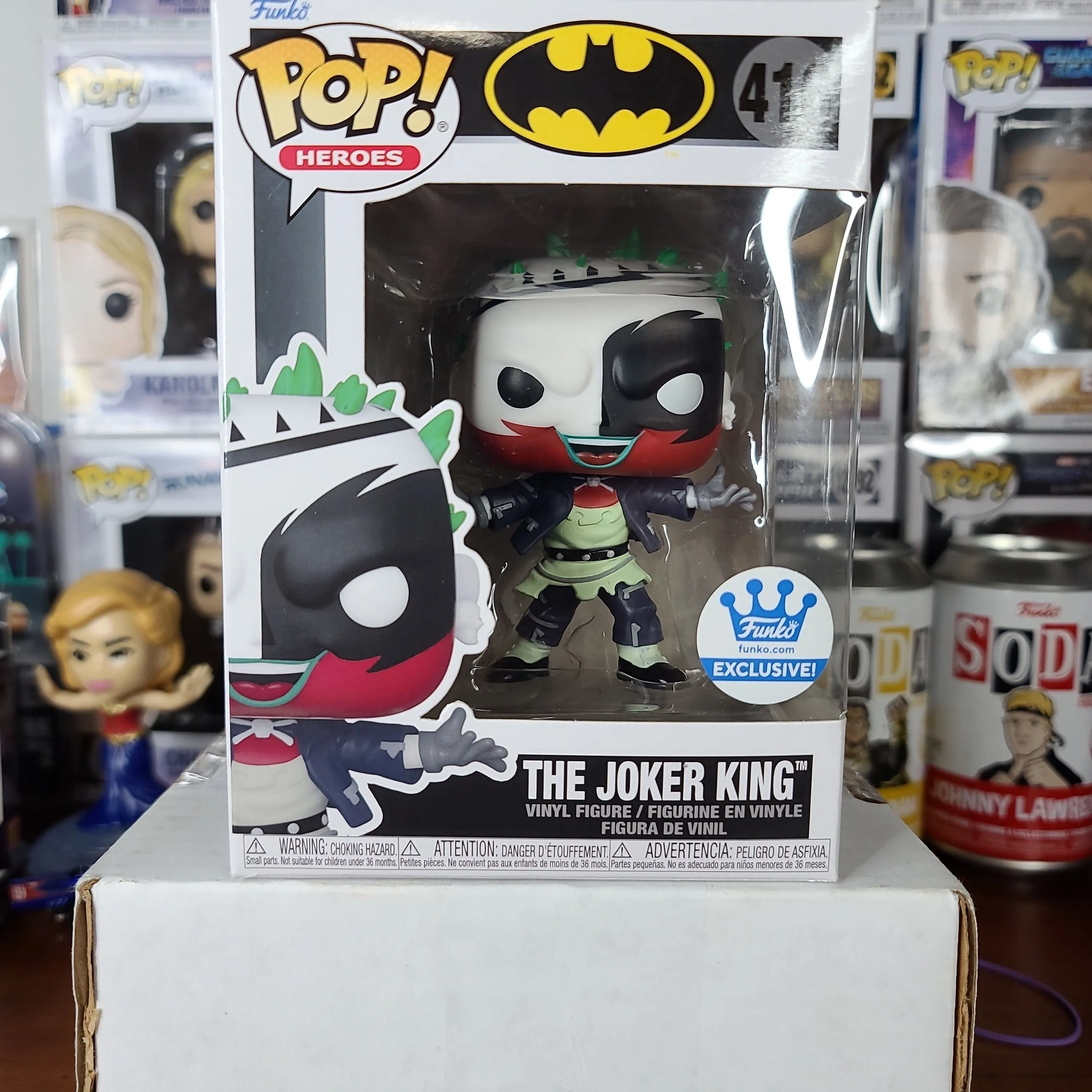 Product image for The Joker King Funko Pop Exclusive #416
