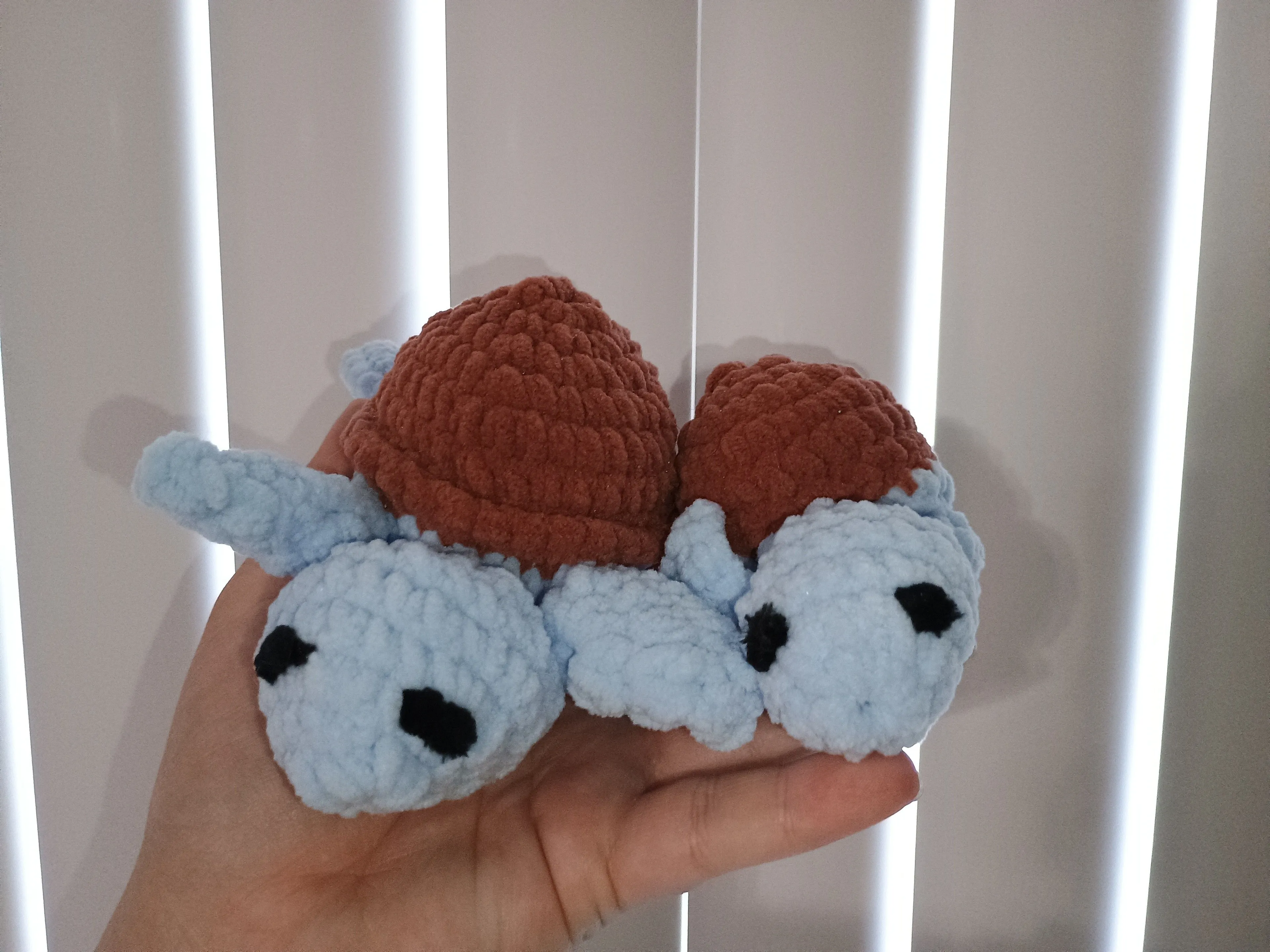 Product image for 2 crocheted turtles 