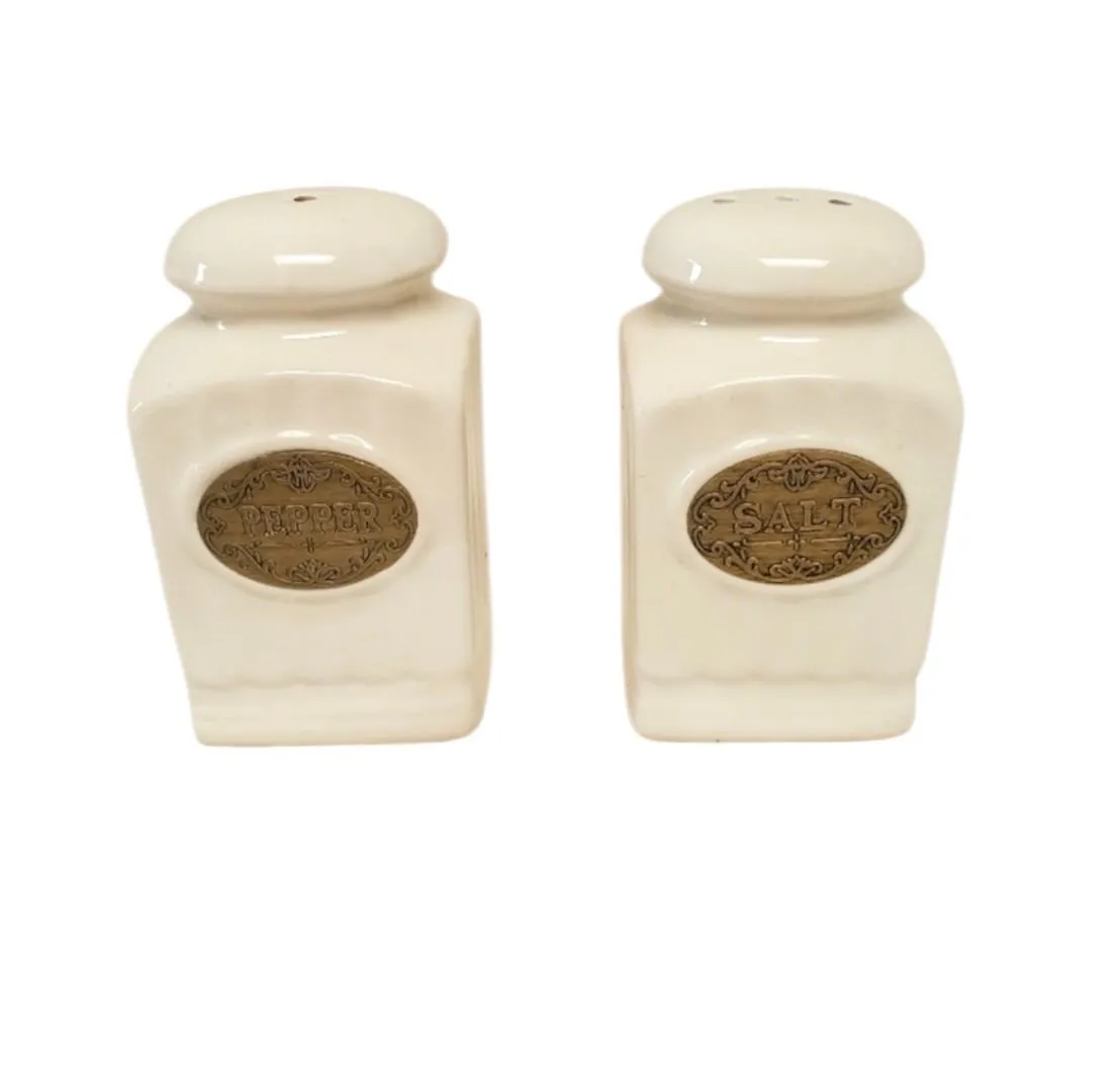 Product image for Ivory Salt and Pepper Shakers