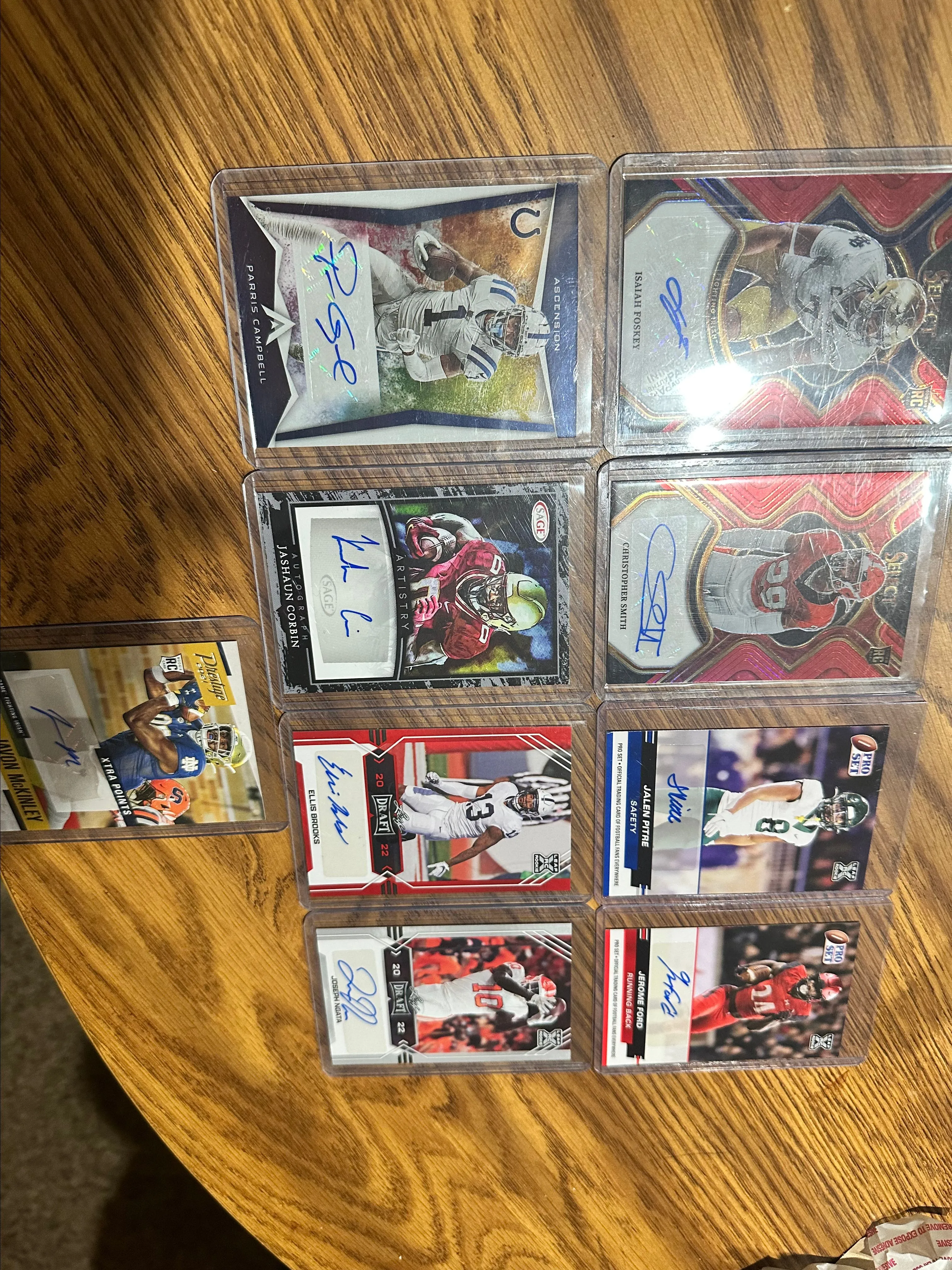 Product image for BUNDLE OF FOOTBALL AUTOGRAPHS #3