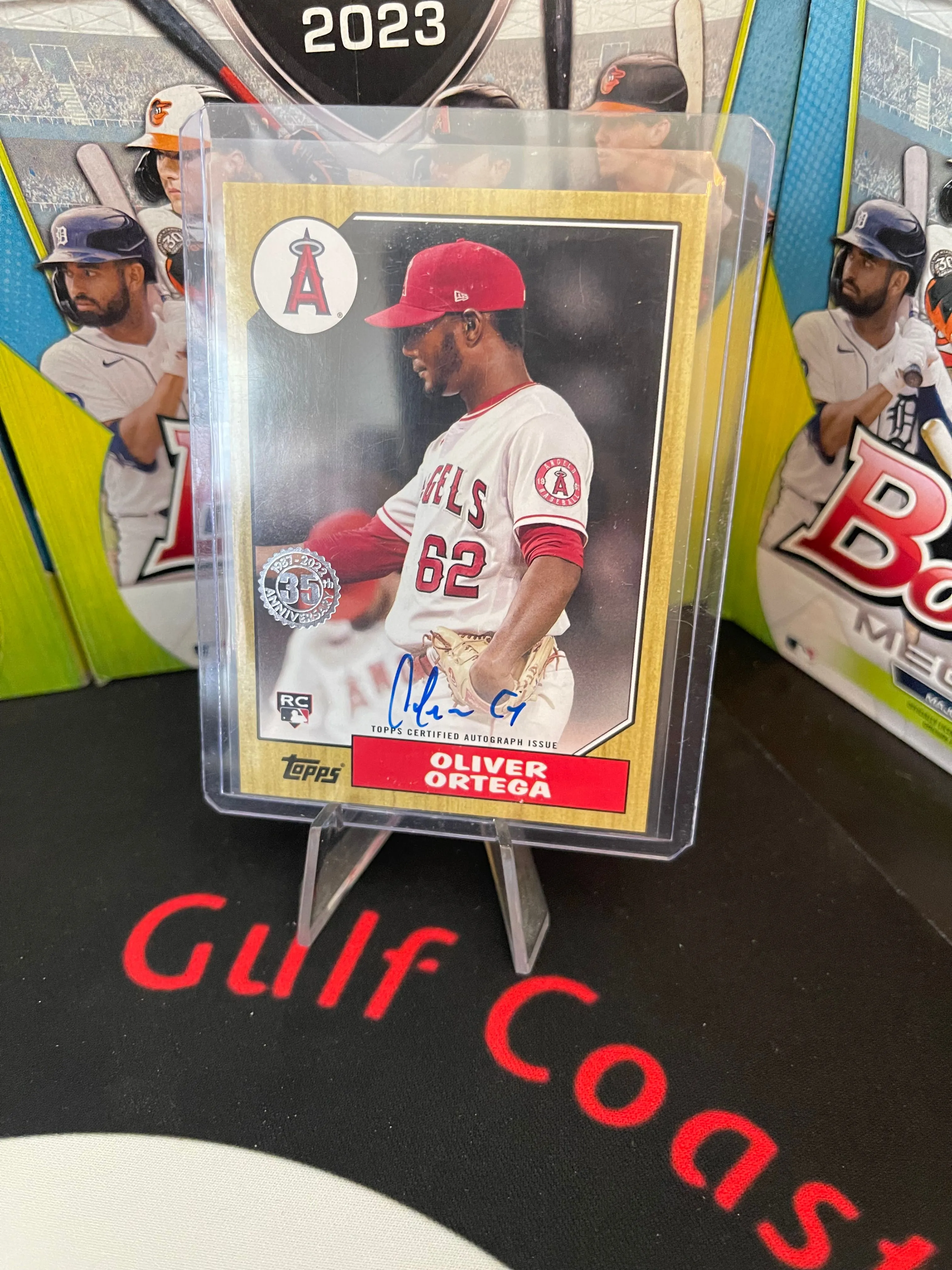 Product image for Oliver Ortega Topps update 35th anniversary RC auto