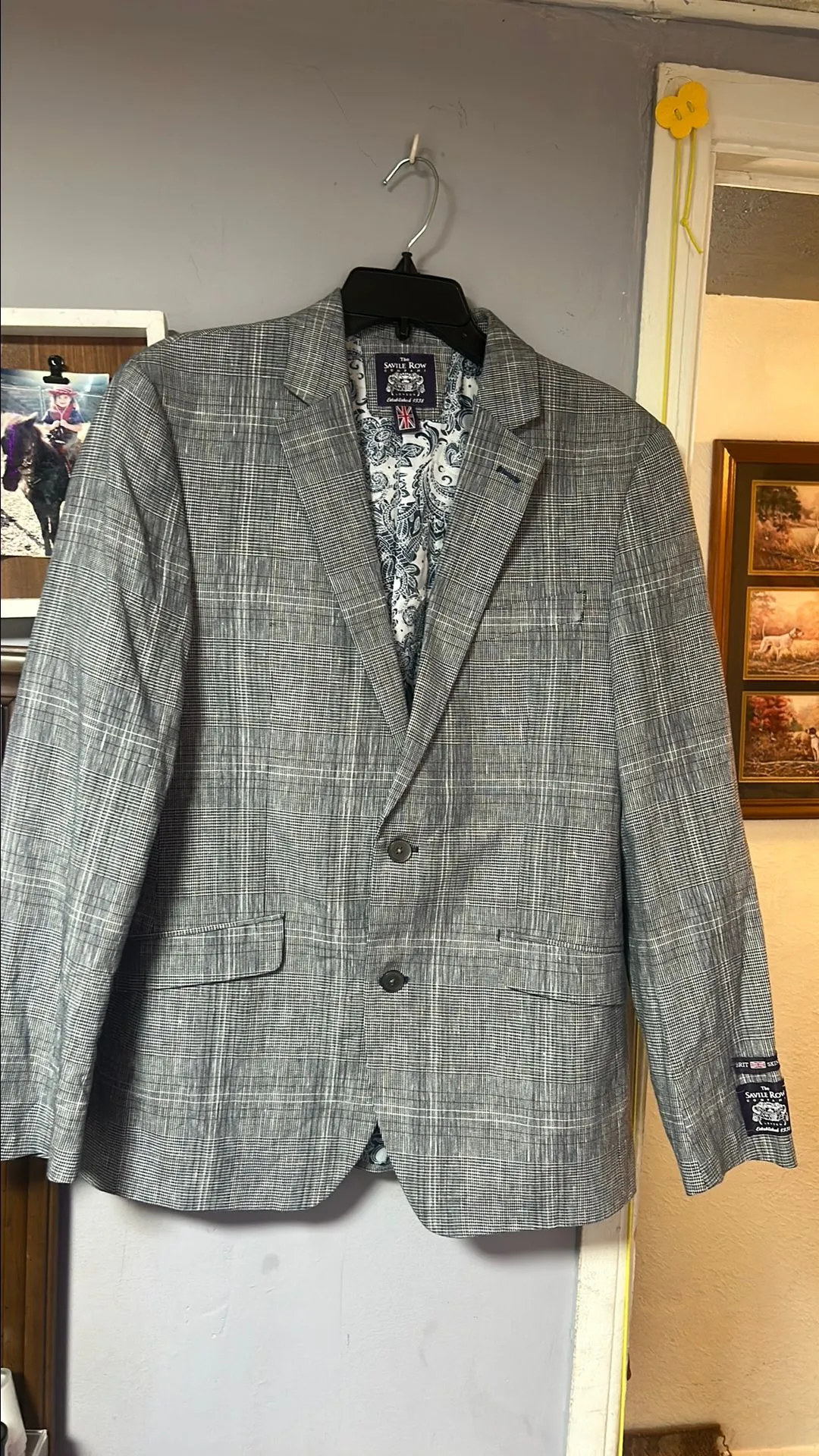Product image for Savile Row suit jacket 40R