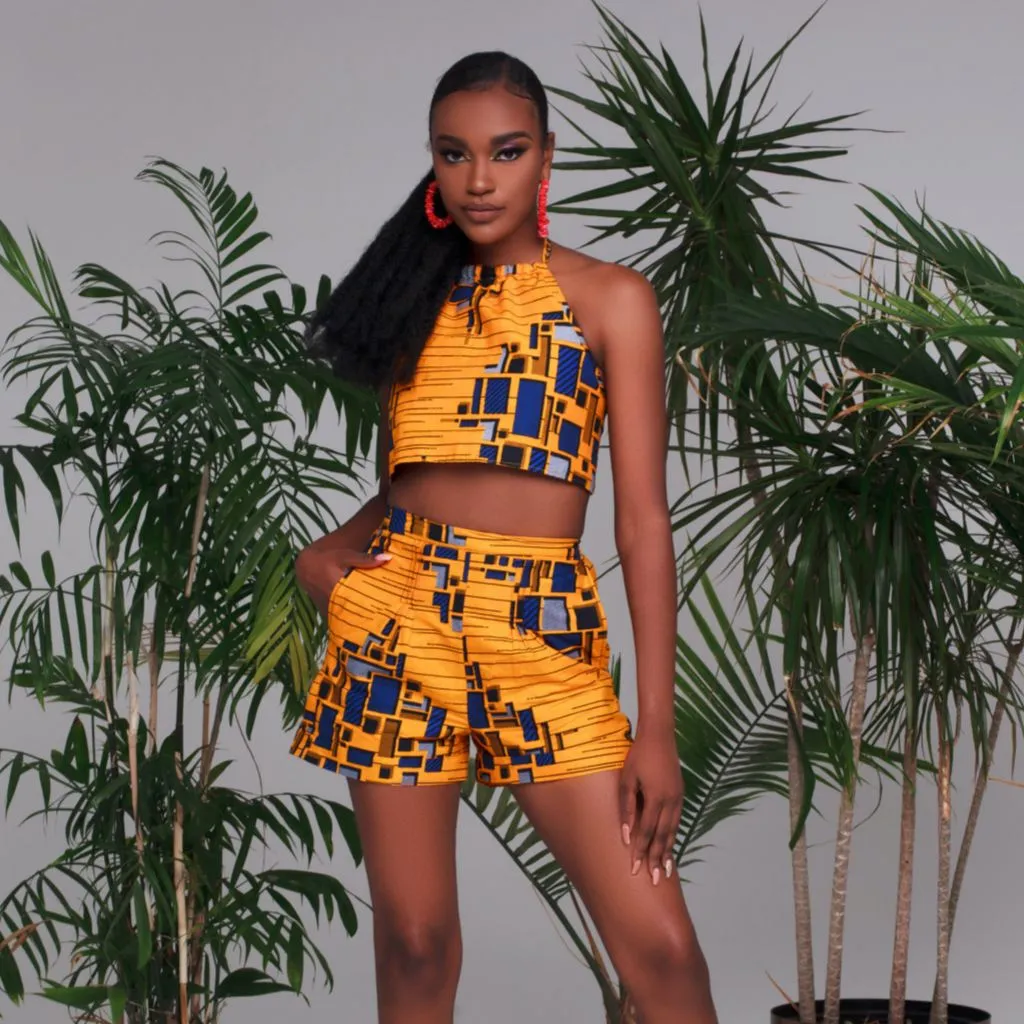 Product image for Jacqueline High Waisted Shorts - M