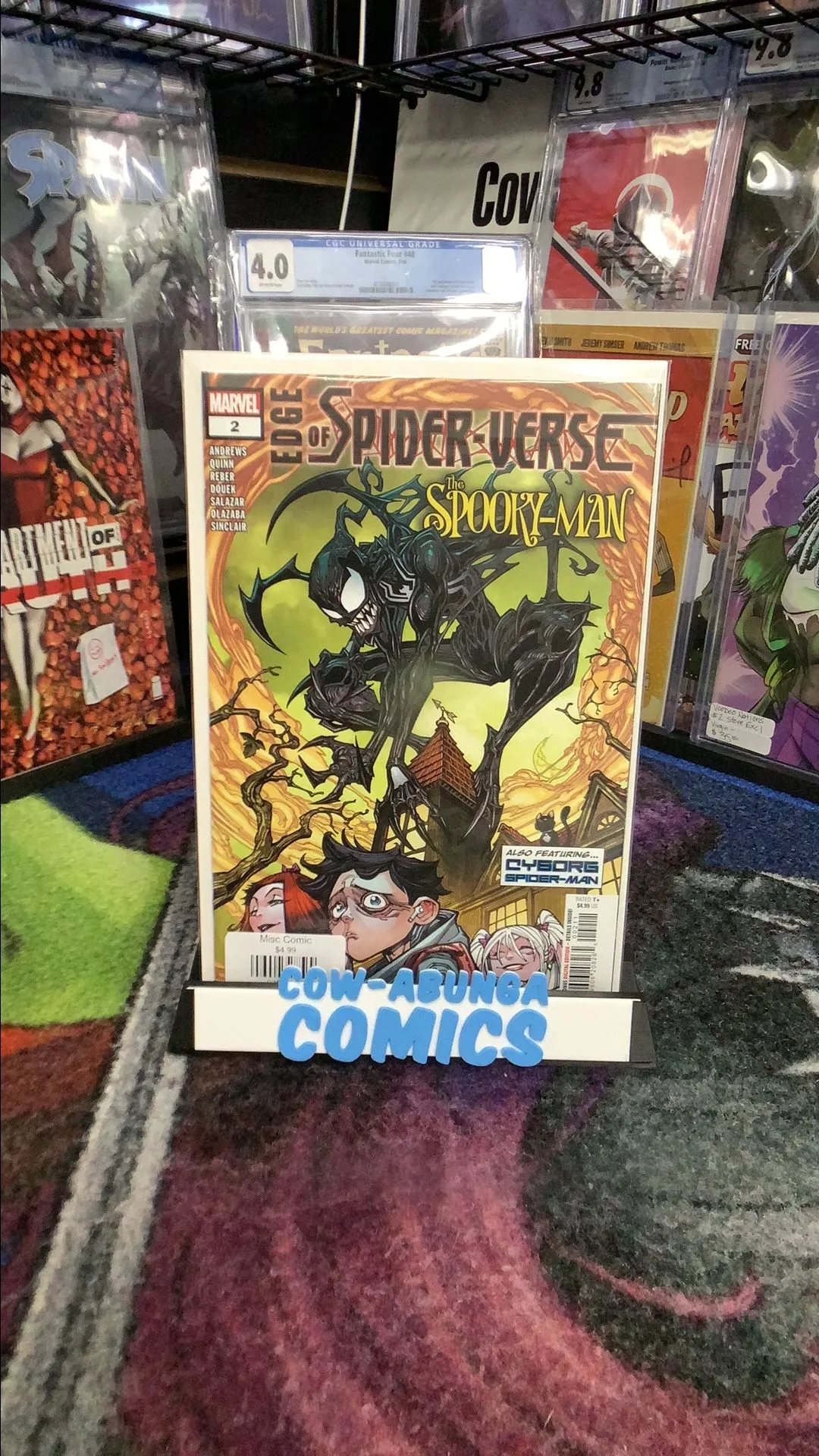 Product image for Edge of Spider-verse 2 Spooky Man Appearance