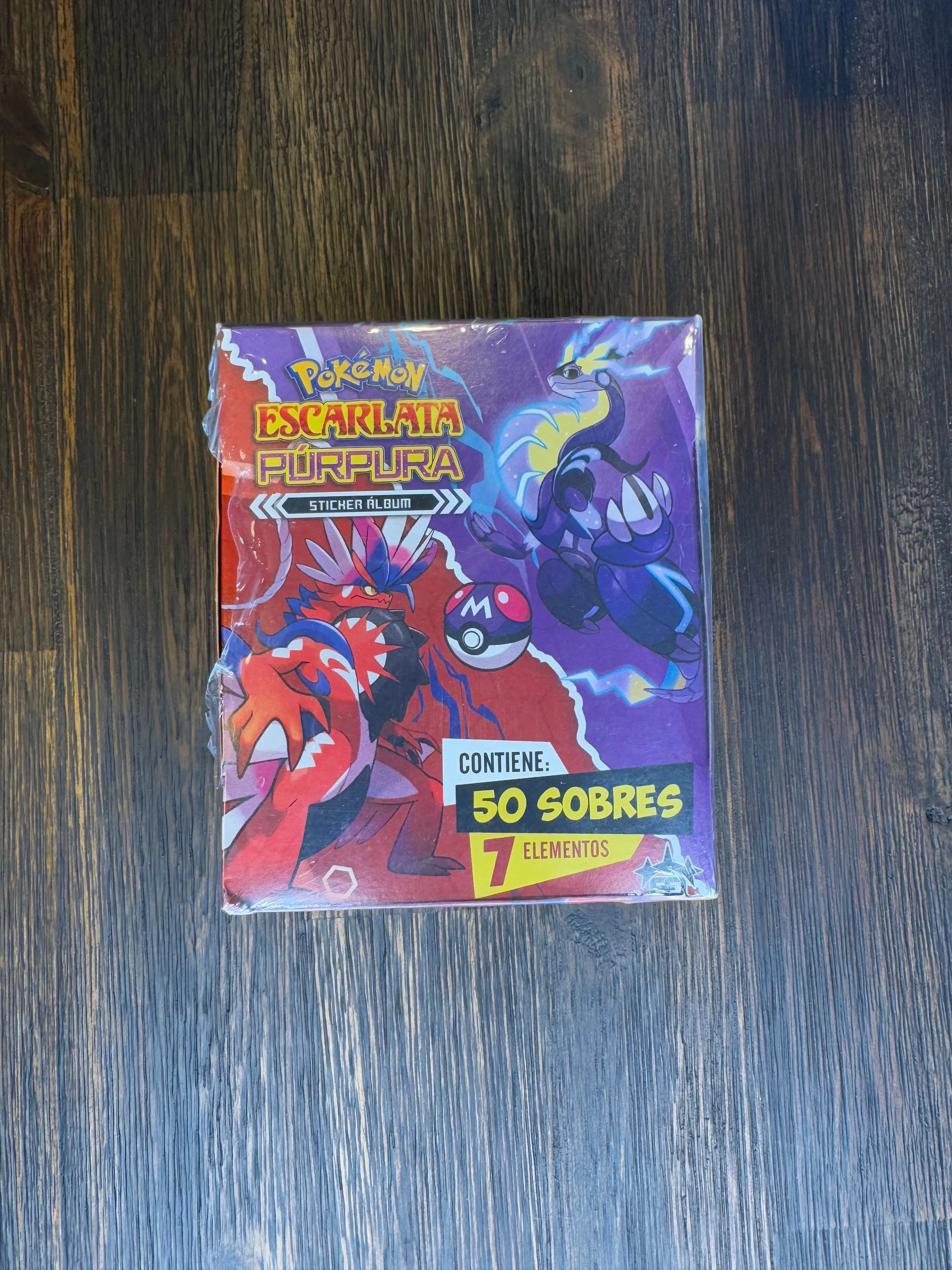 Product image for Scarlet & Violet Sticker Booster Box (50 packs!)