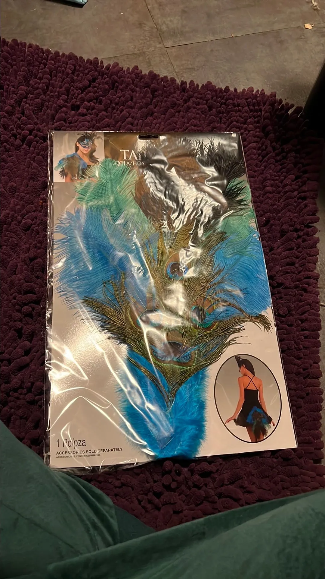 Product image for Women’s peacock feather