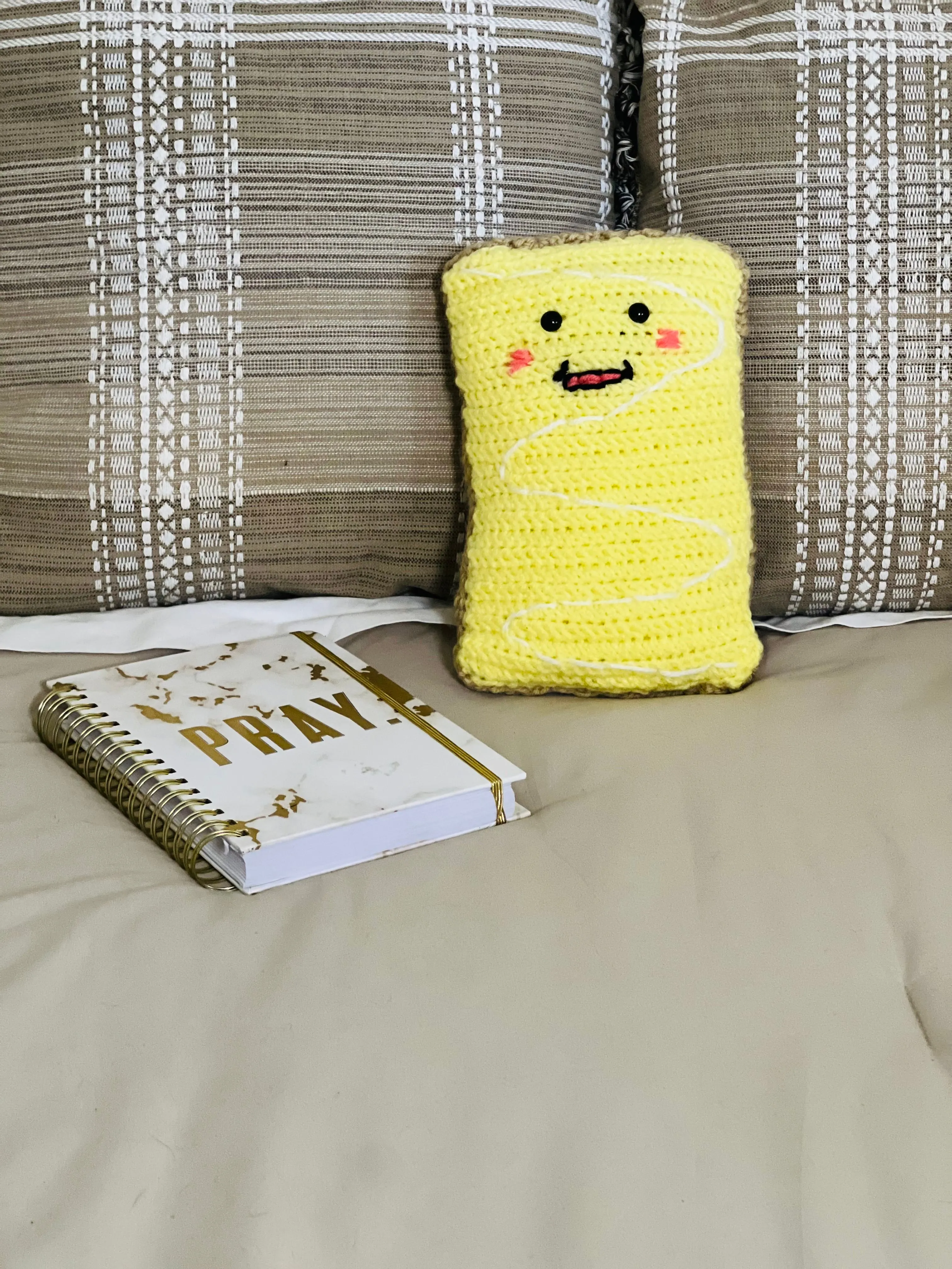 Product image for Crochet lemon poptart plushy