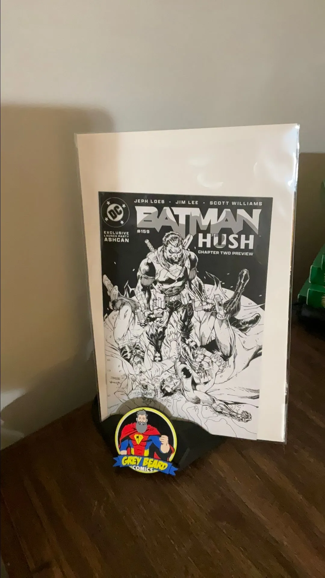 Product image for Batman Hush Exclusive Launch Party Ashcan Chapter 2 Preview