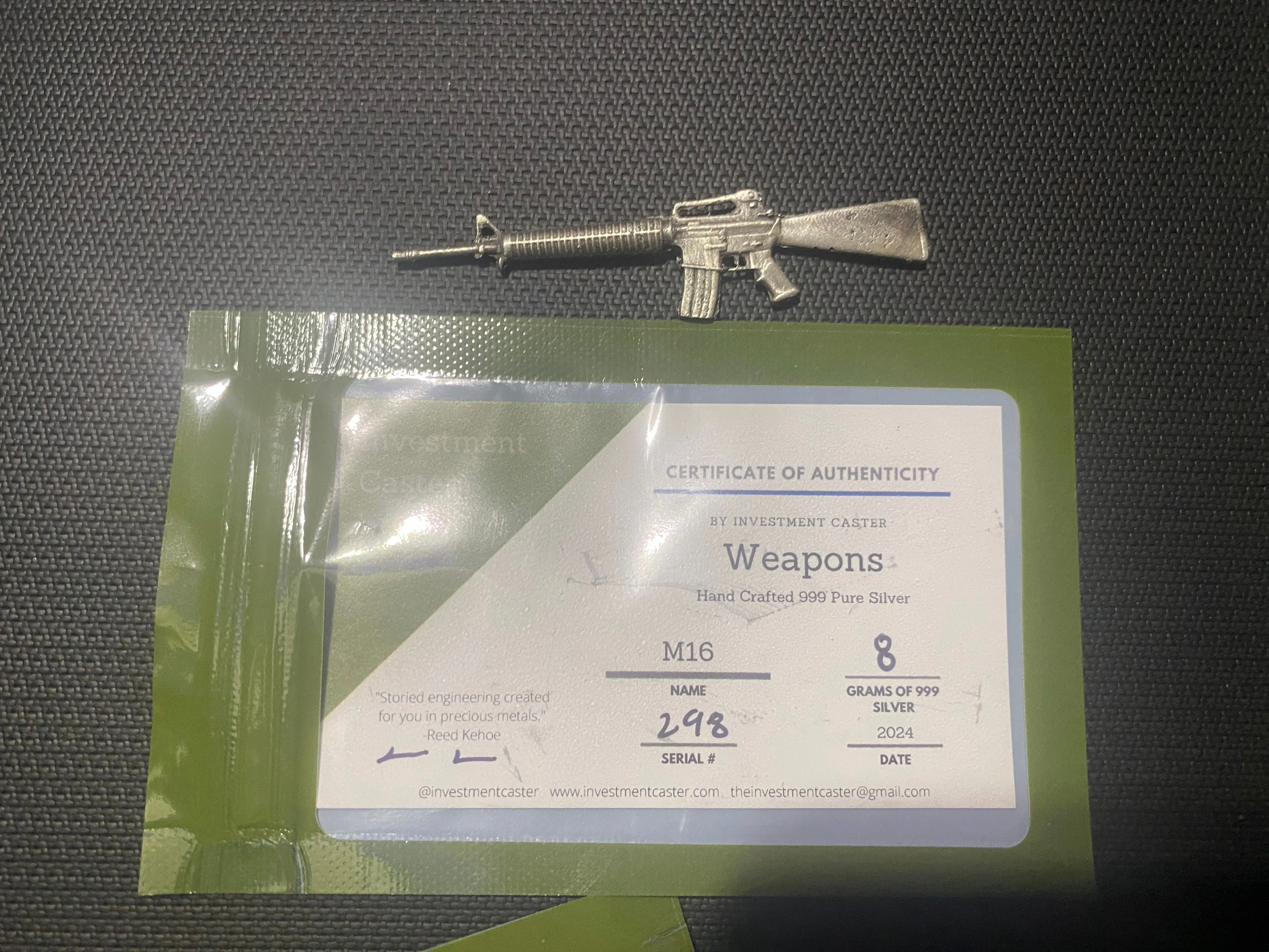 Product image for Silver M16