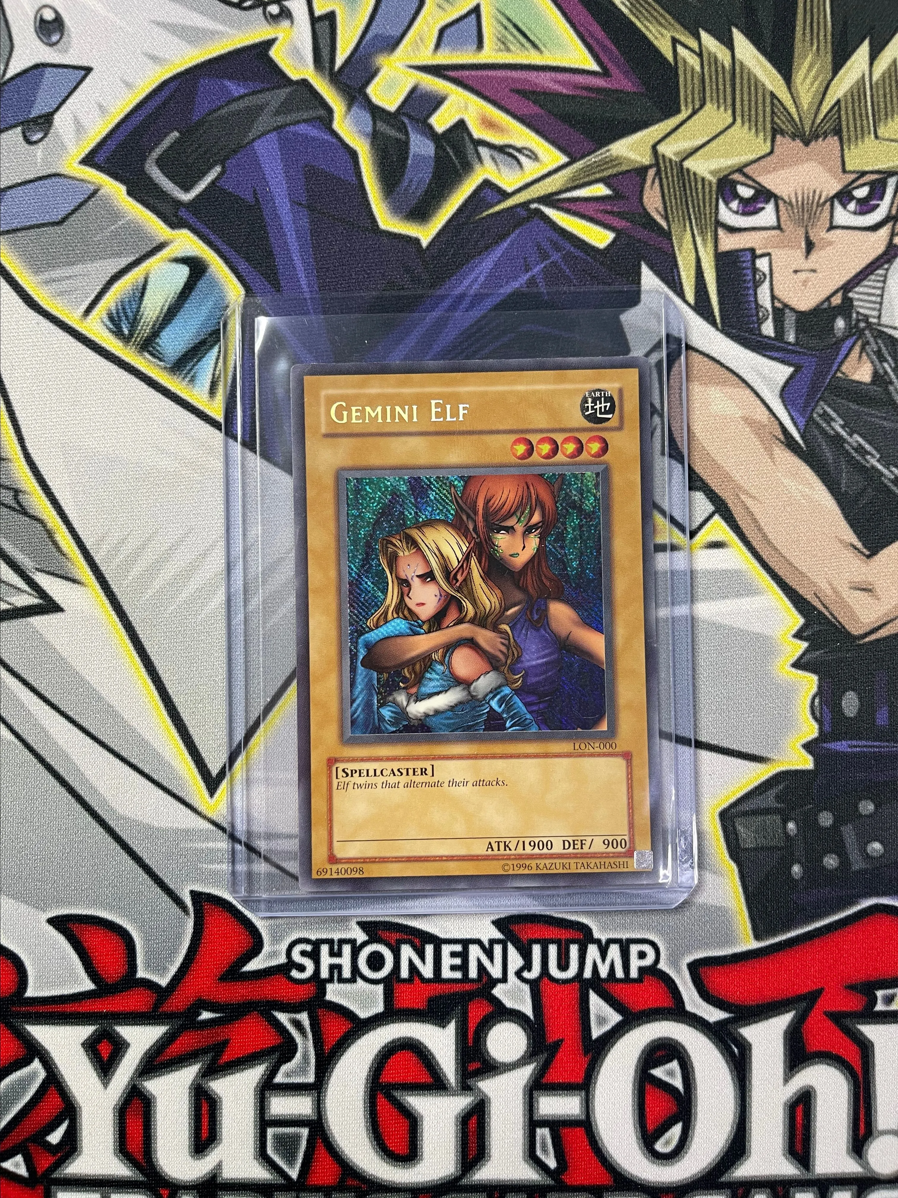 Yu-Gi-Oh! Gemini Elf Reverse Foil Error Misprint Labyrinth of Nightmare  2003 Secret Rare LON-000  Whatnot: Shop, Sell, Connect