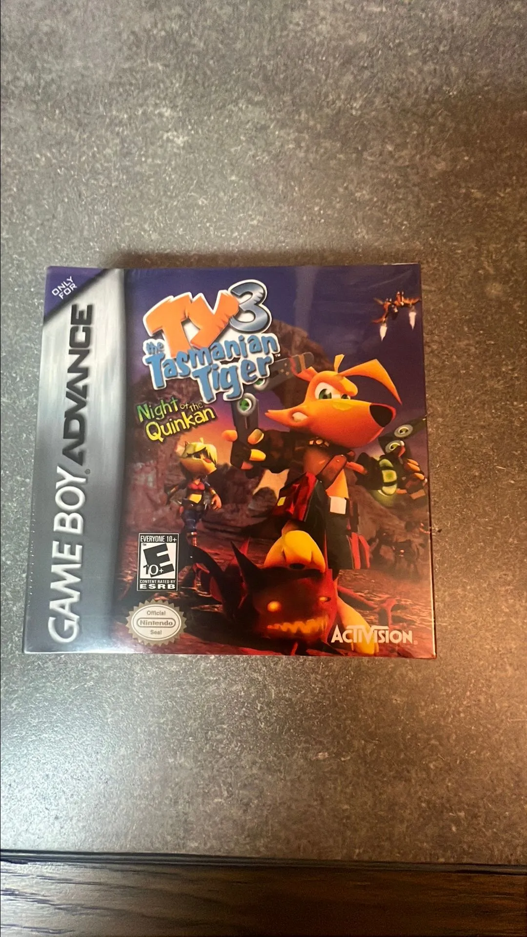 Product image for New/Sealed - Ty 3 The Tasmanian Tiger: Night of the Quinkan (Gameboy Advance) NEW - SEALED