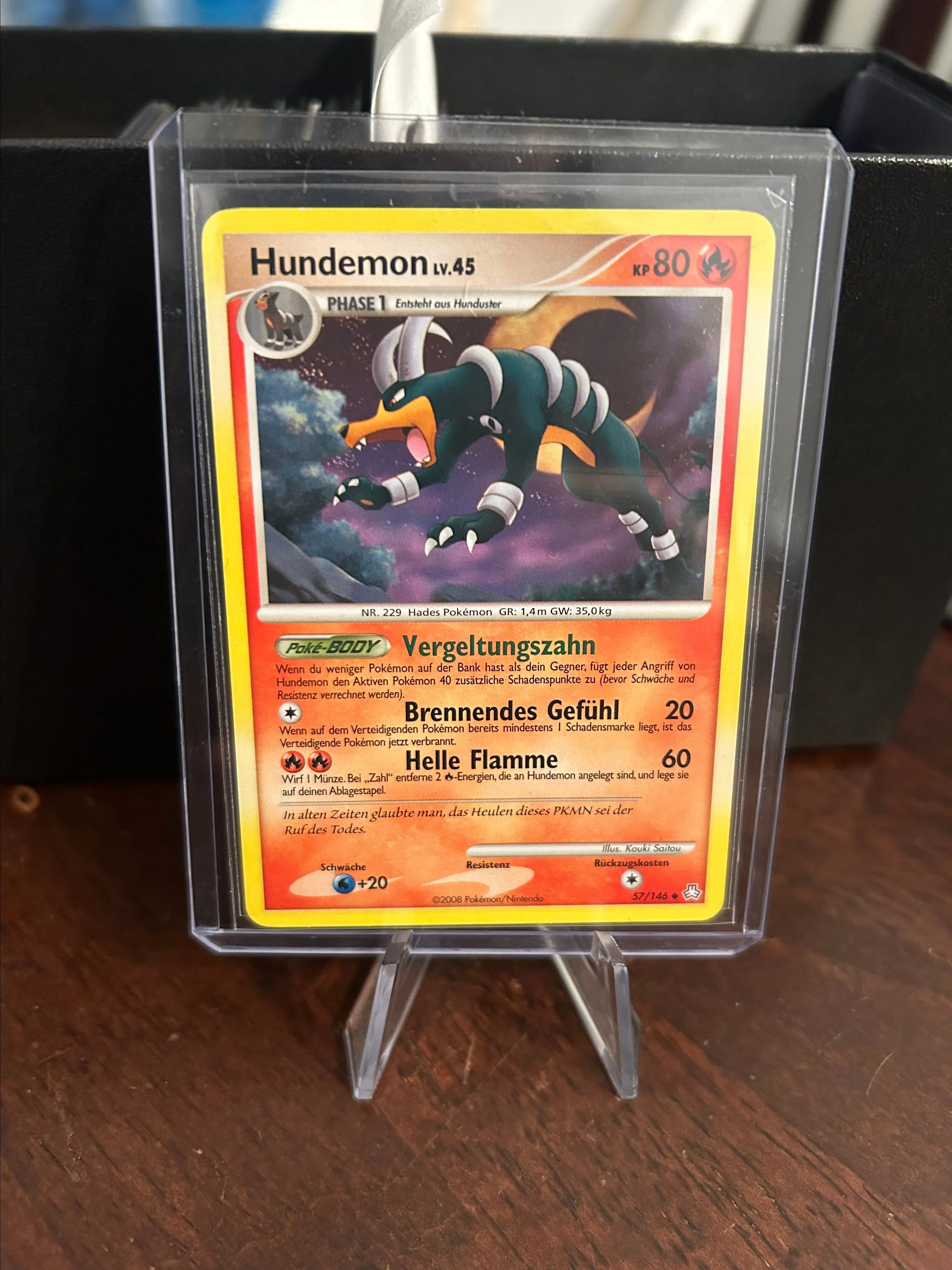 Product image for 2008 German Houndoom( Hundemon) LP .I