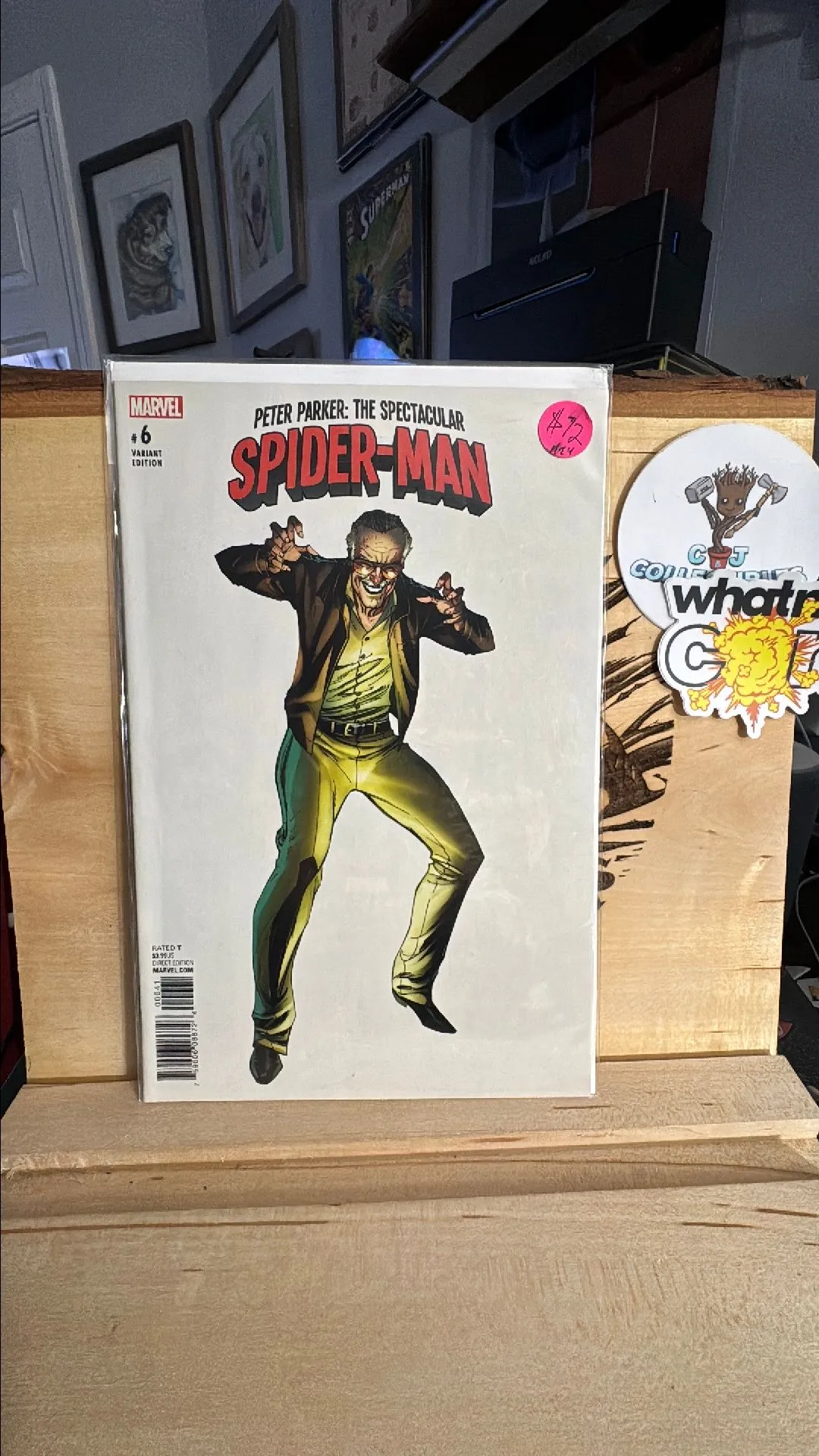 Product image for Peter Parker: The Spectacular Spider-Man #6 🔑 (Stan Lee Collectibles Variant C), FMV $72💰🤑