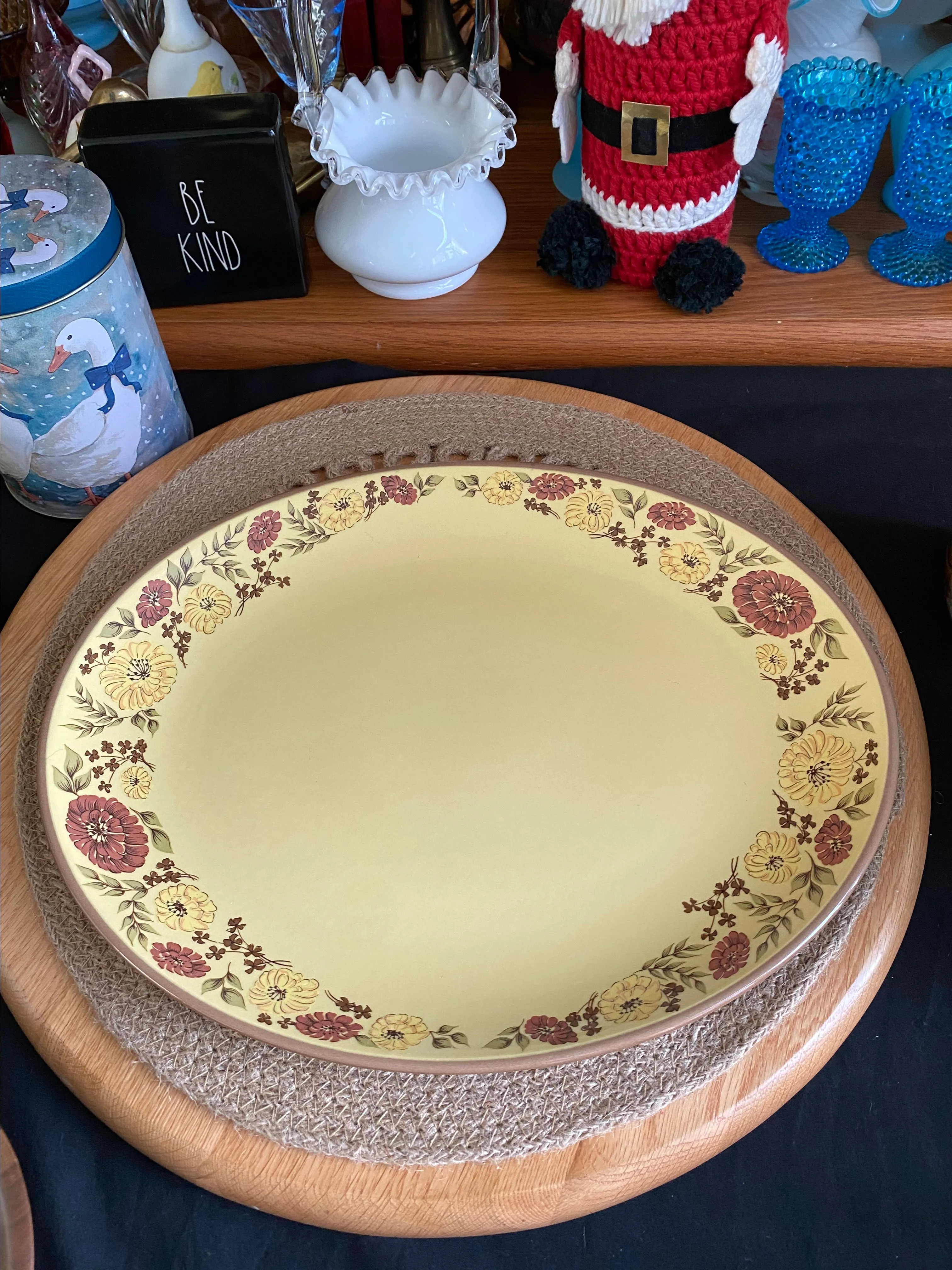 Product image for Vintage Taylor and Smith Indian Summer Serving Platter