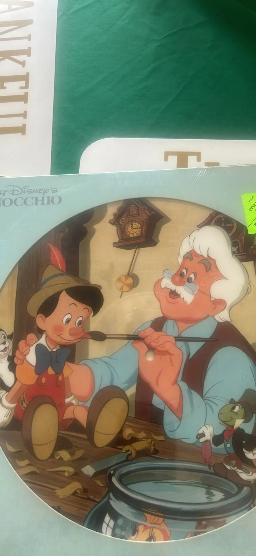 Product image for Pinocchio picture disc